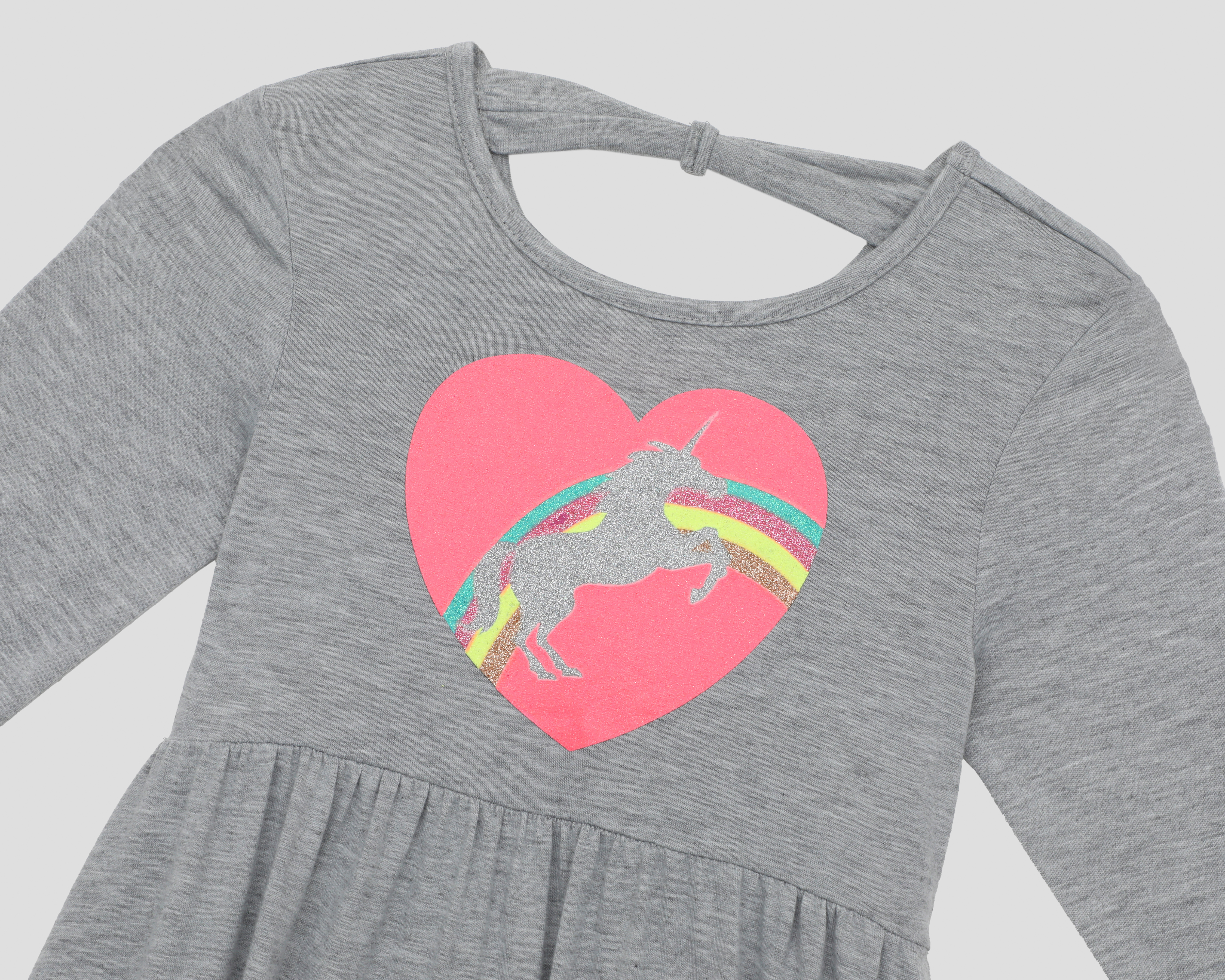 Foto 4 pulgar | Foto 3 | Vestido con Scrunchie Freestyle Revolution para Niña 3 Piezas