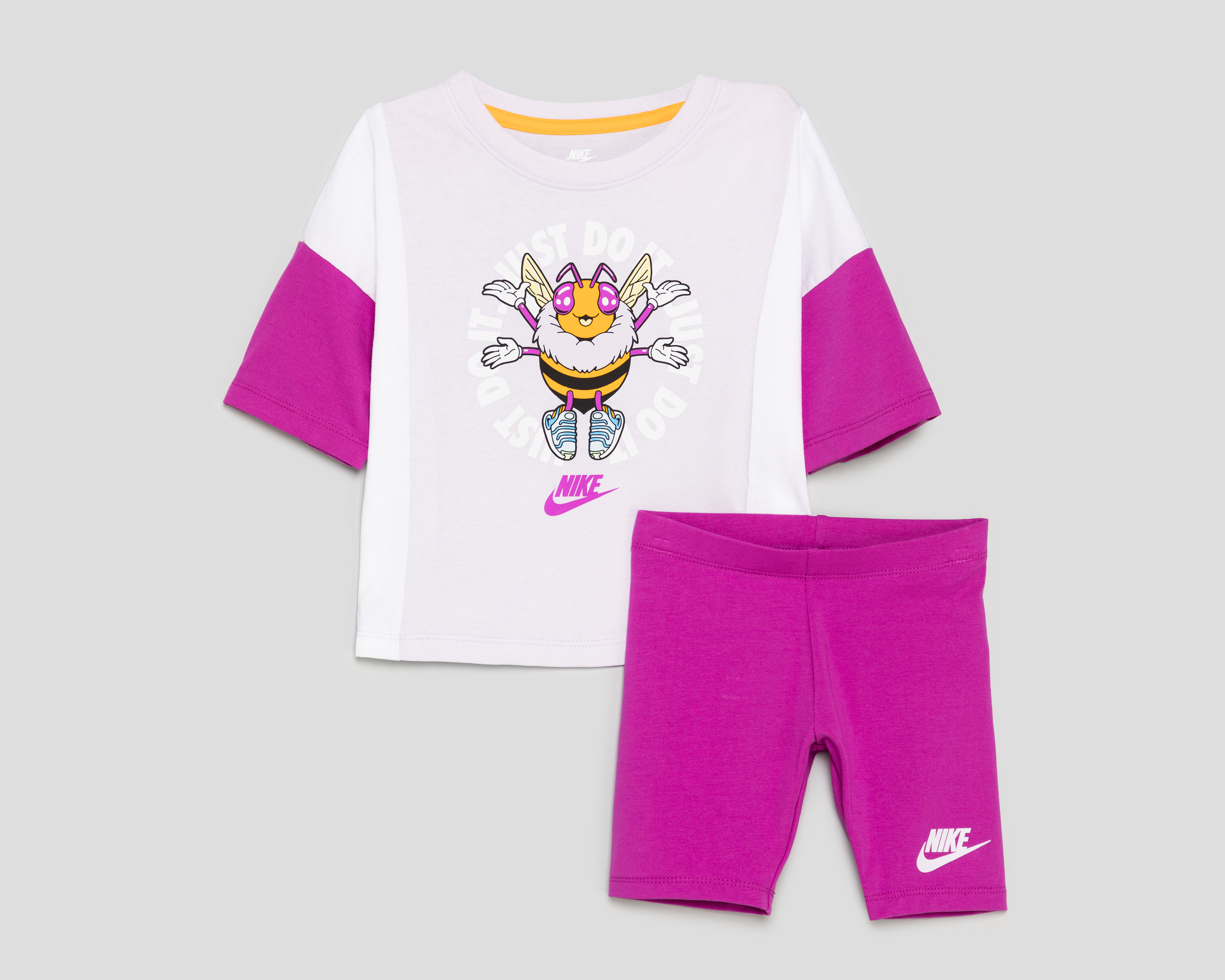 Foto 1 | Foto 1 | Short y Playera Nike para Niña