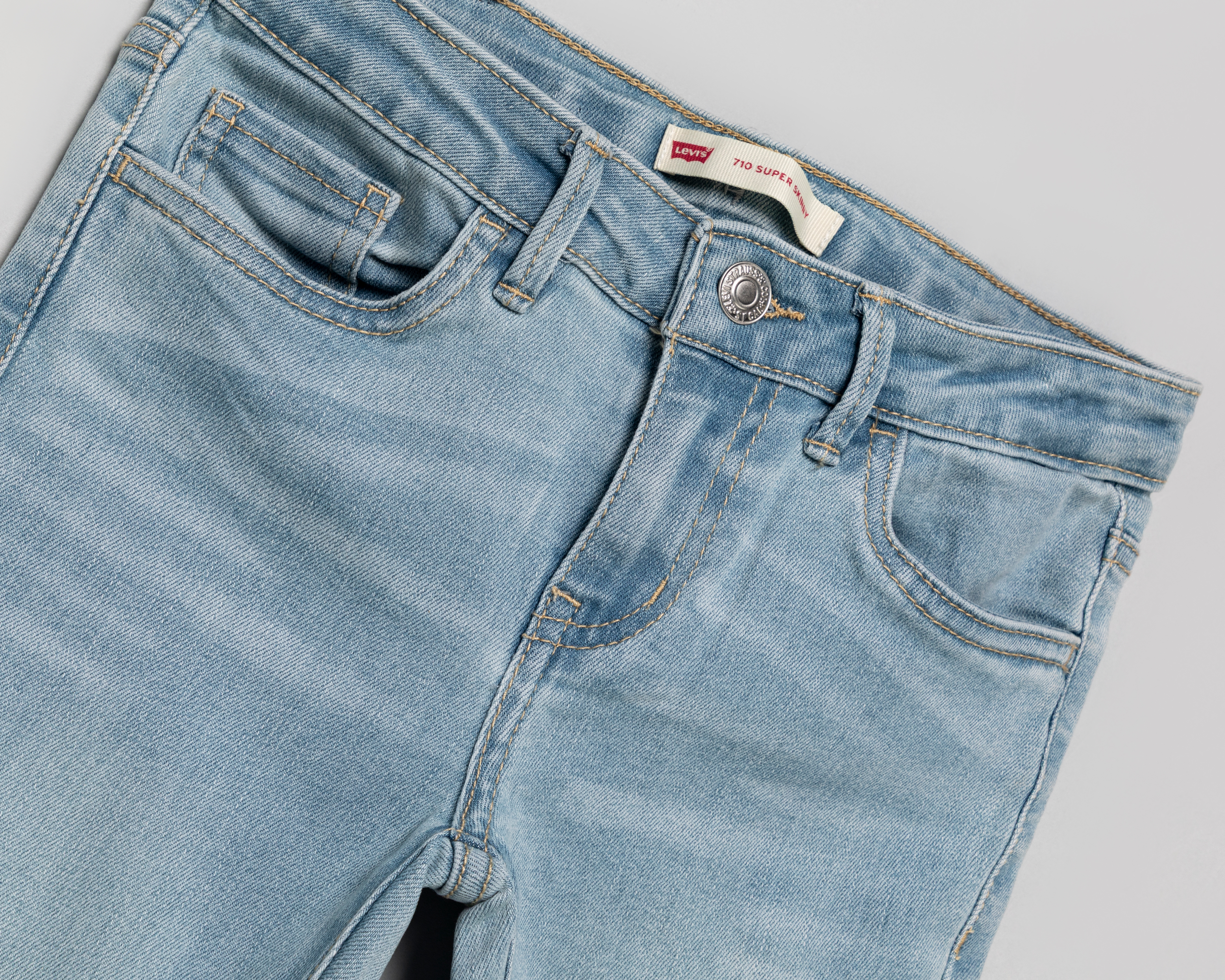 Foto 4 pulgar | Foto 3 | Pantalón Levi's 710 Super Skinny para Niña