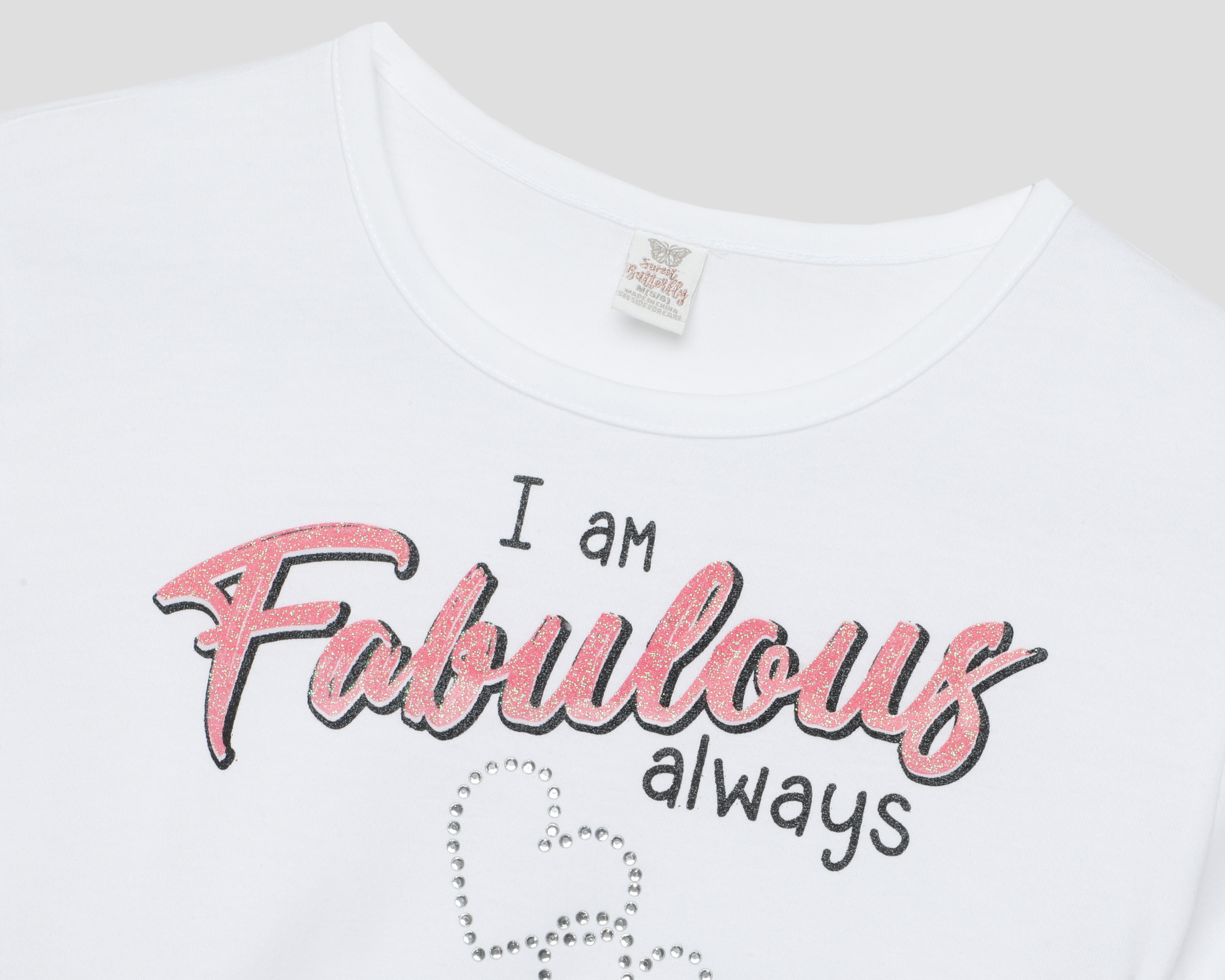 Foto 4 pulgar | Foto 3 | Playera y Short Sweet Butterfly para Niña