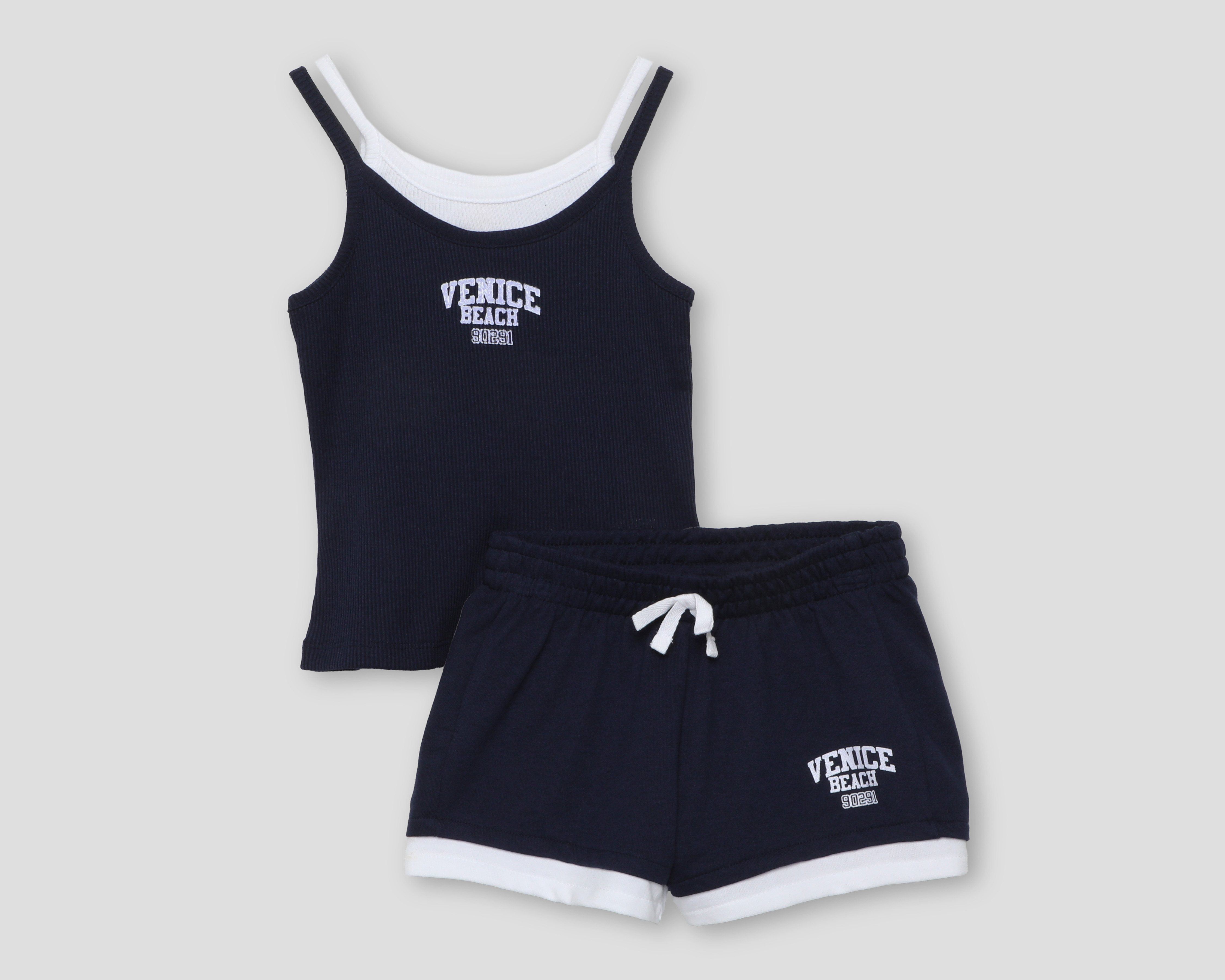 Playera y Short Sweet Butterfly para Niña