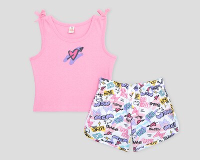 Foto 1 | Foto 1 | Playera y Short Sweet Butterfly para Niña