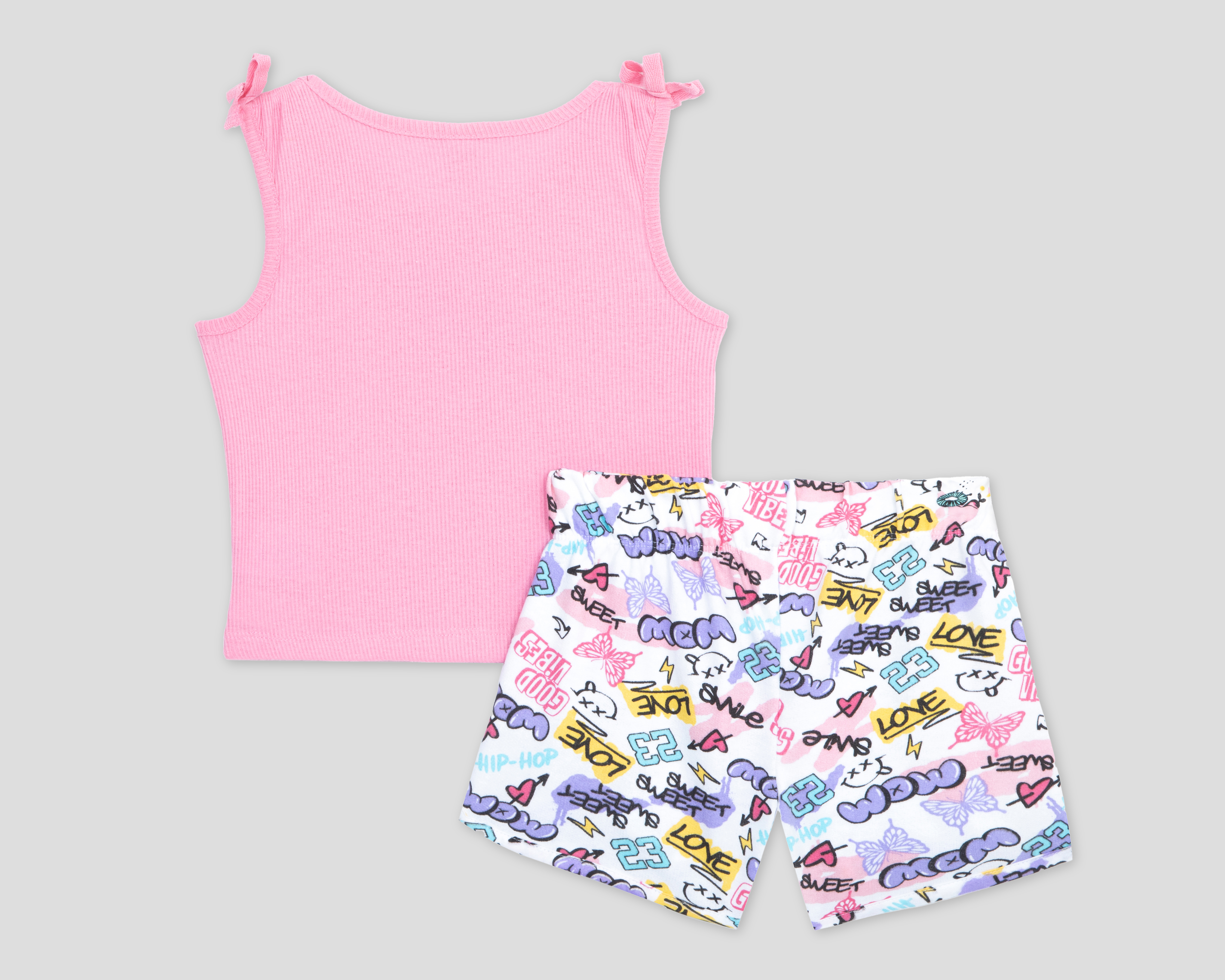 Foto 3 pulgar | Foto 2 | Playera y Short Sweet Butterfly para Niña