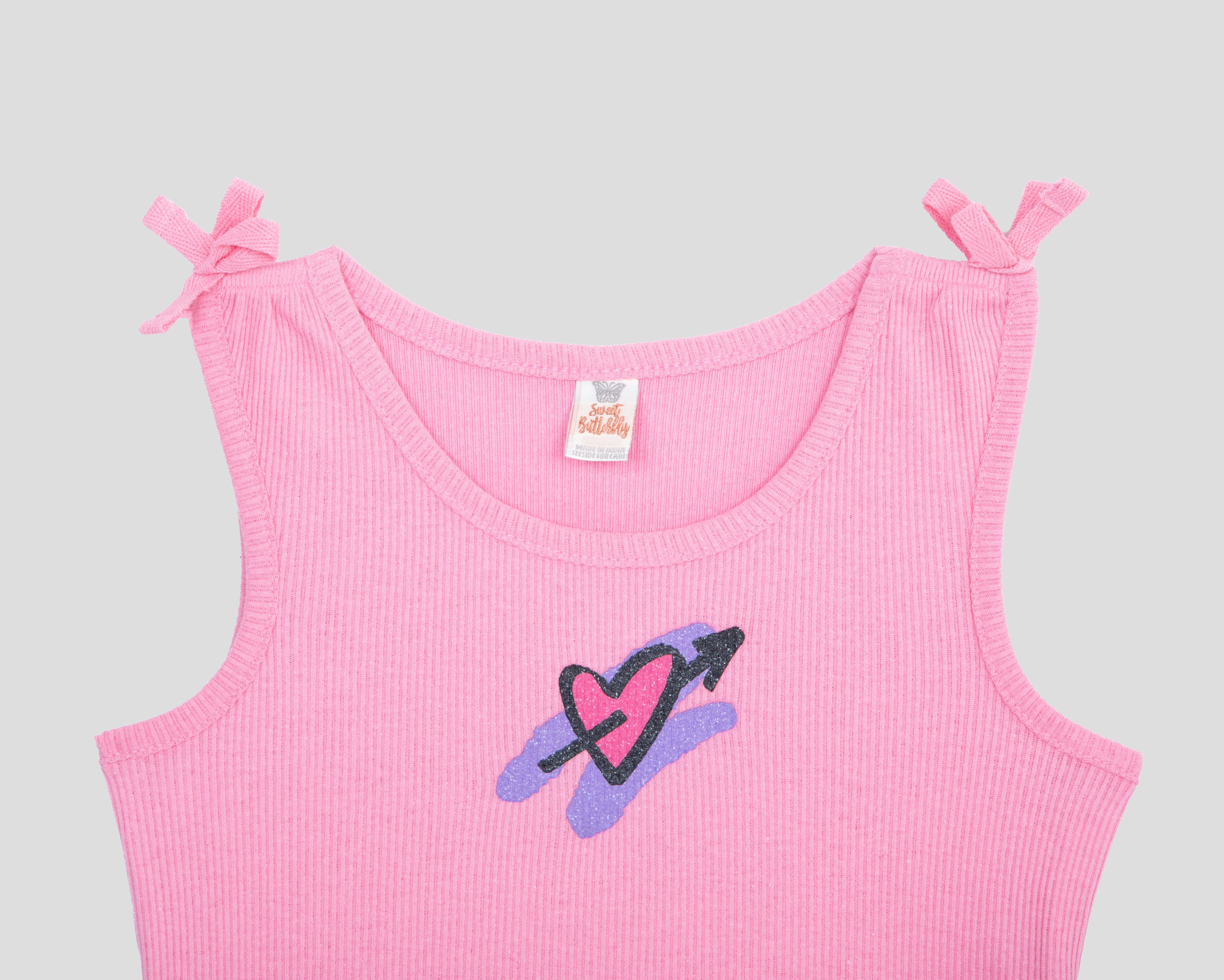 Foto 4 pulgar | Foto 3 | Playera y Short Sweet Butterfly para Niña