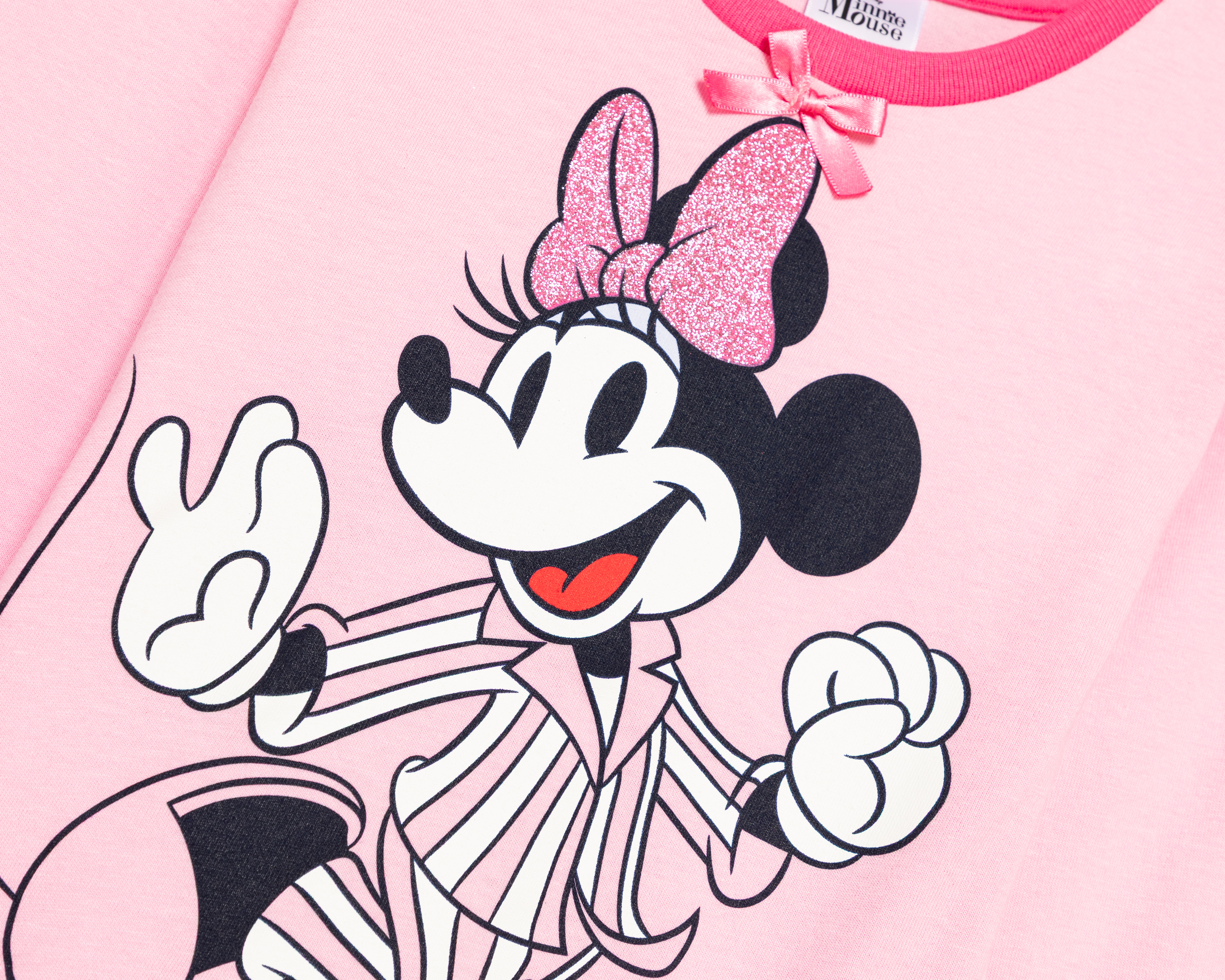 Foto 4 pulgar | Foto 3 | Pijama para Niña Minnie Mouse Disney
