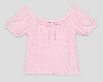 Foto 1 | Foto 1 | Blusa Cuello Campesino Rosa Old Navy para Niña