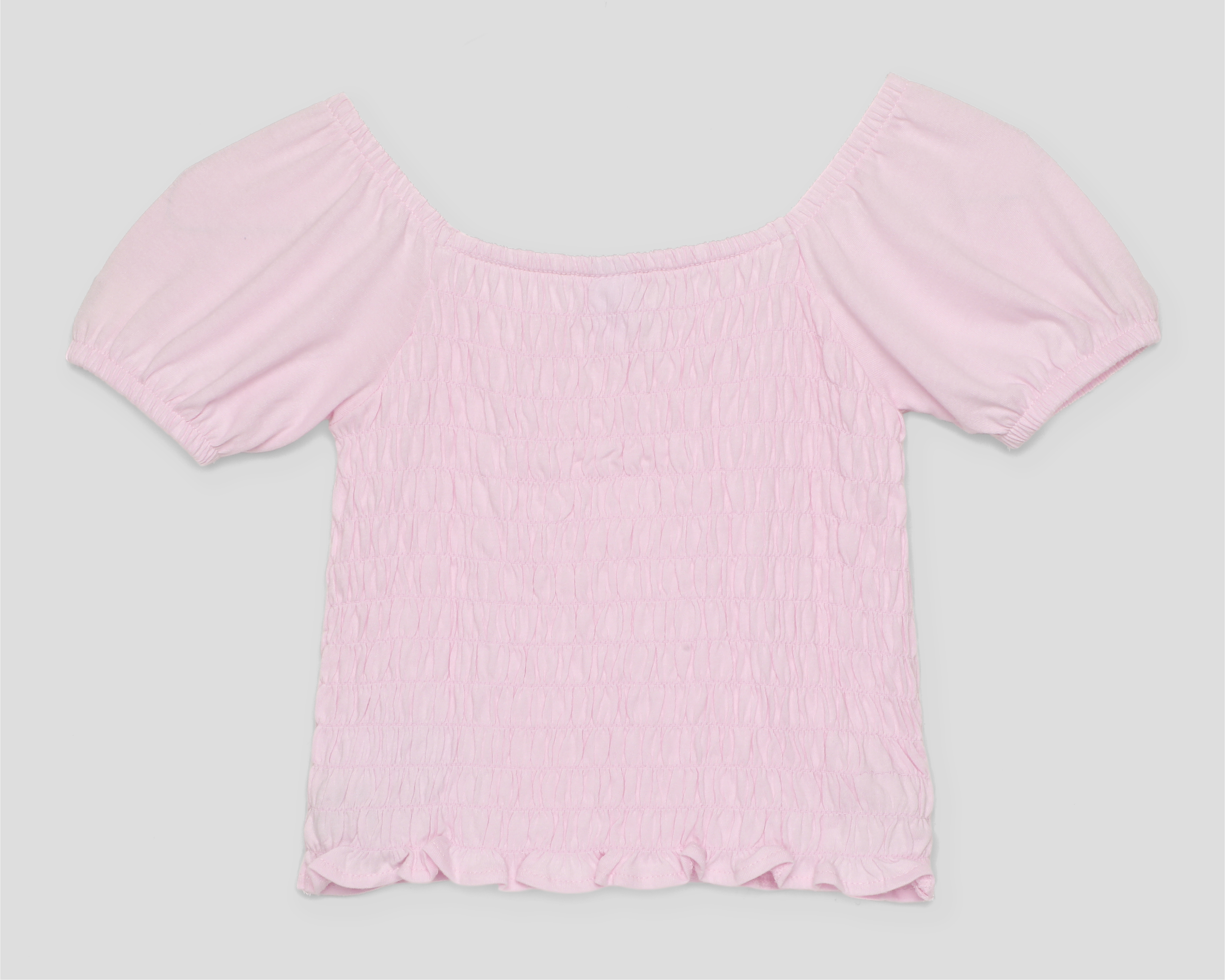 Foto 3 pulgar | Foto 2 | Blusa Cuello Campesino Rosa Old Navy para Niña