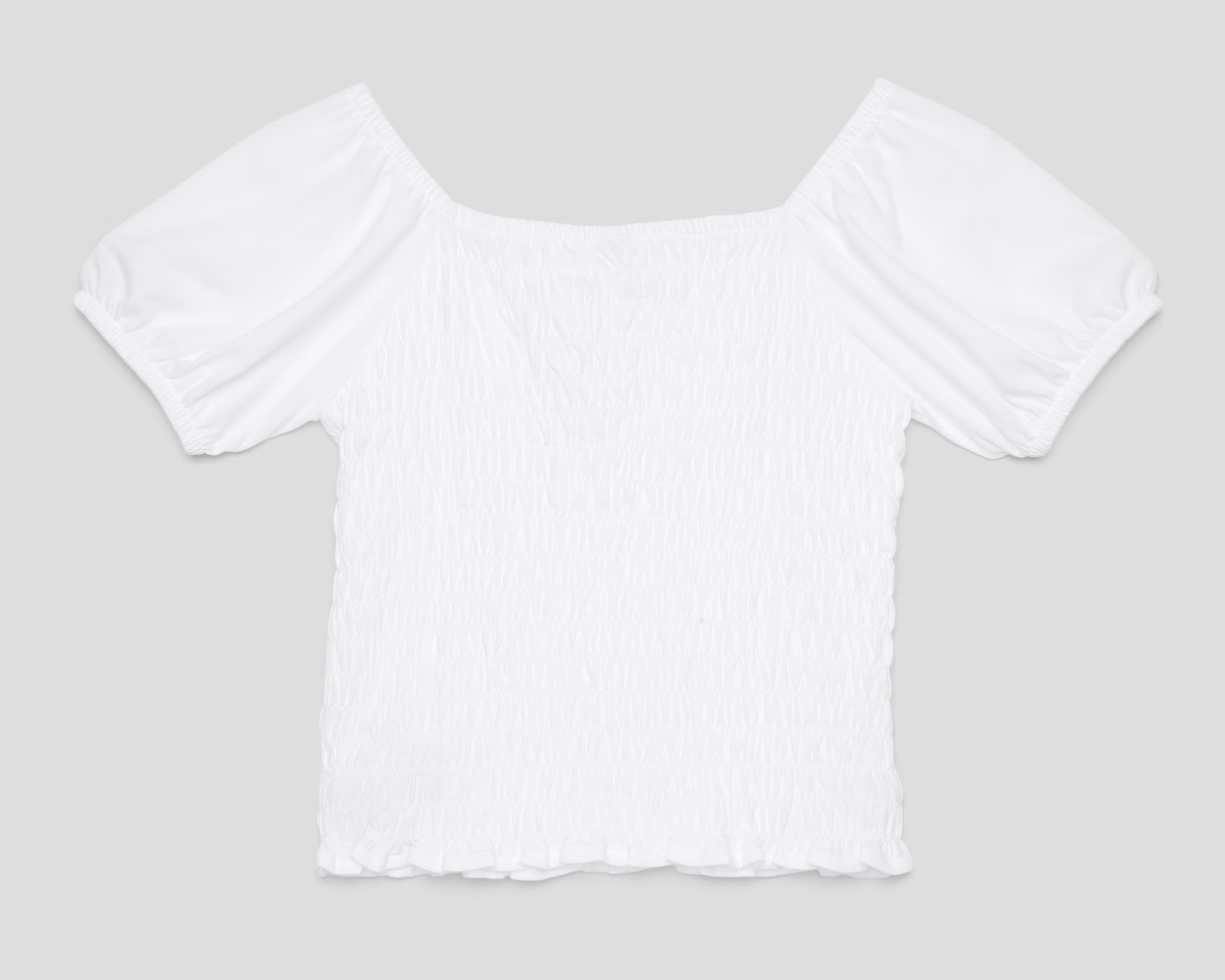 Foto 2 | Foto 2 | Blusa Cuello Campesino Blanca Old Navy para Niña