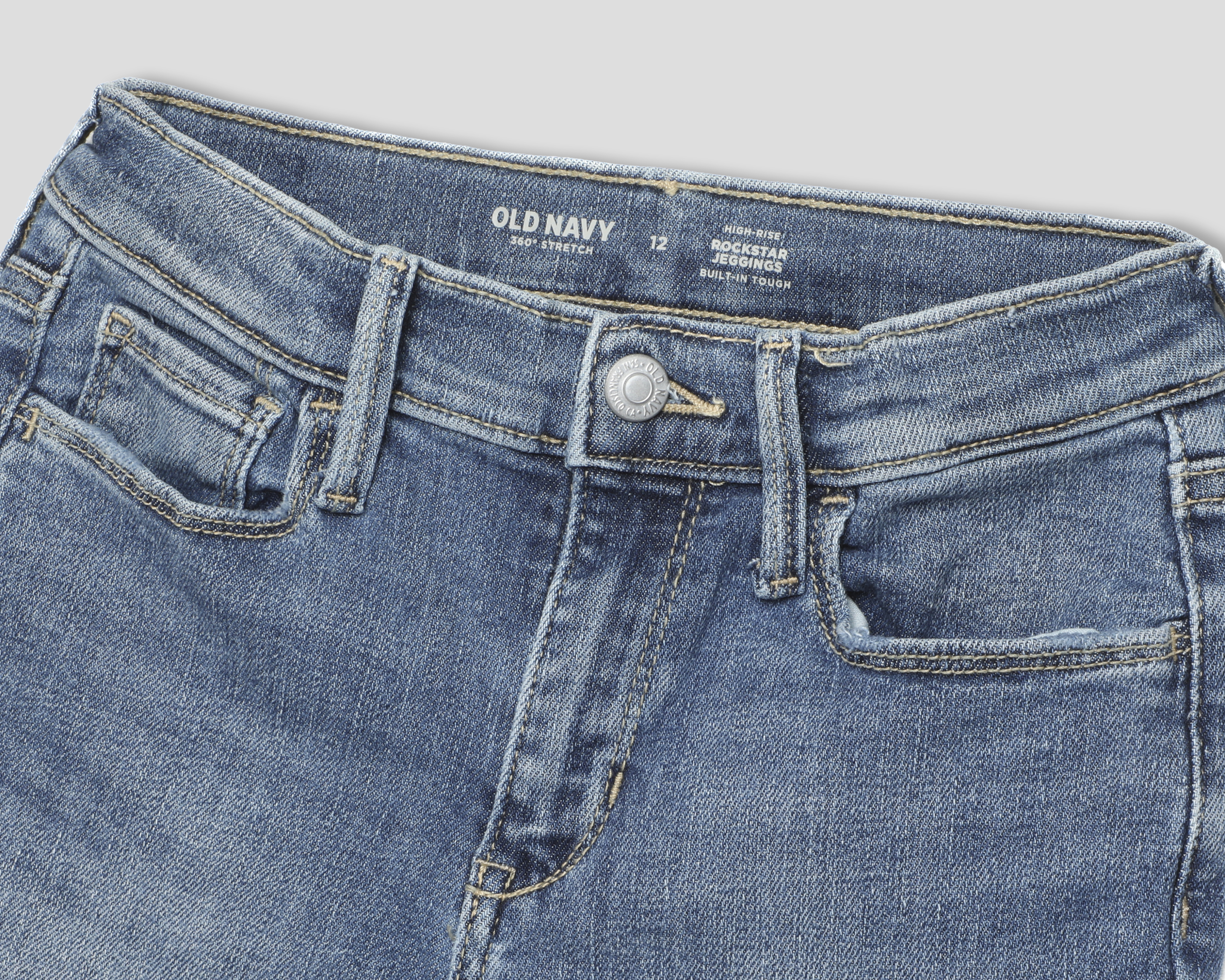 Foto 4 pulgar | Foto 3 | Pantalón Old Navy Skinny para Niña