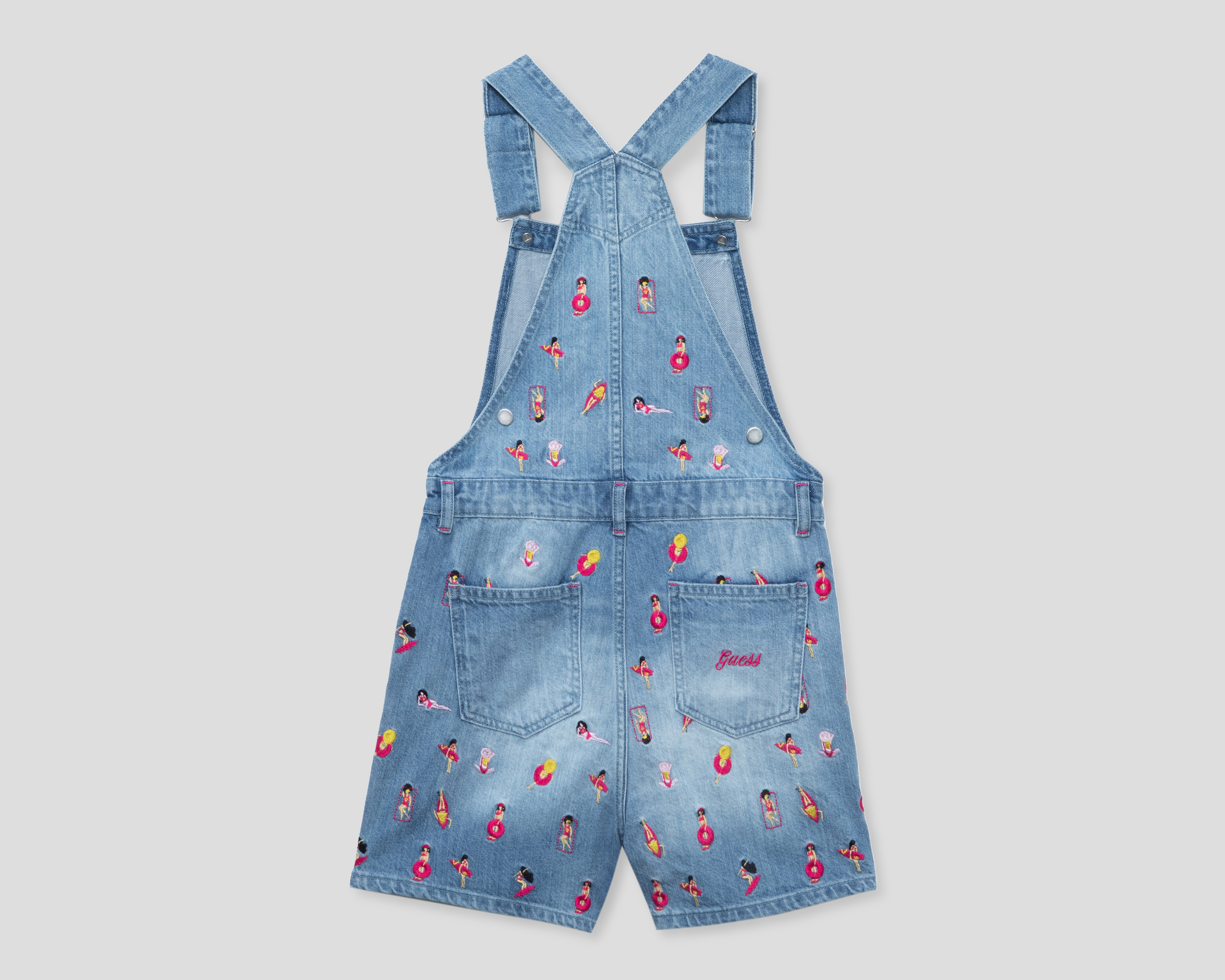 Foto 2 | Foto 2 | Jumper de Mezclilla Guess para Niña