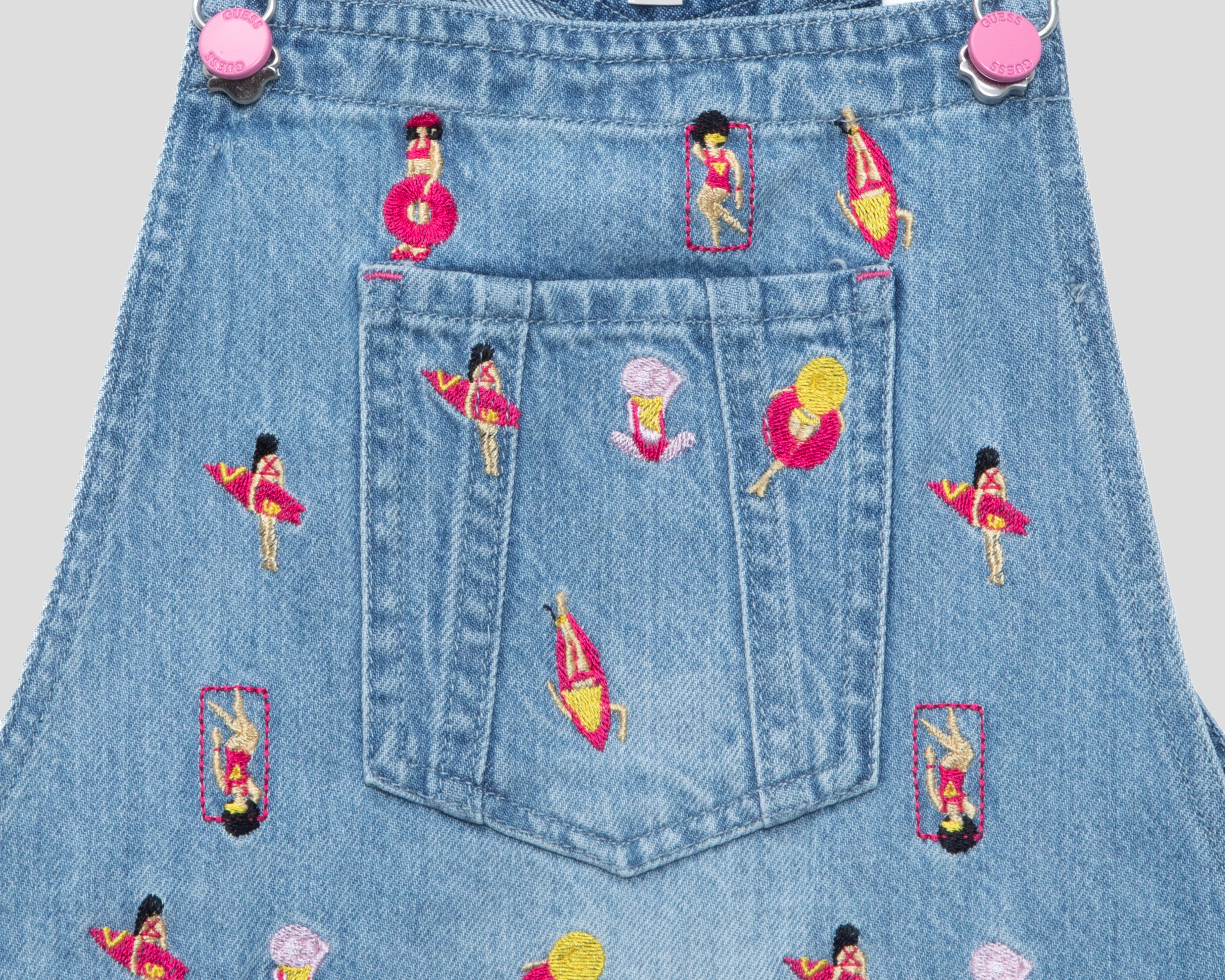 Foto 3 | Foto 3 | Jumper de Mezclilla Guess para Niña