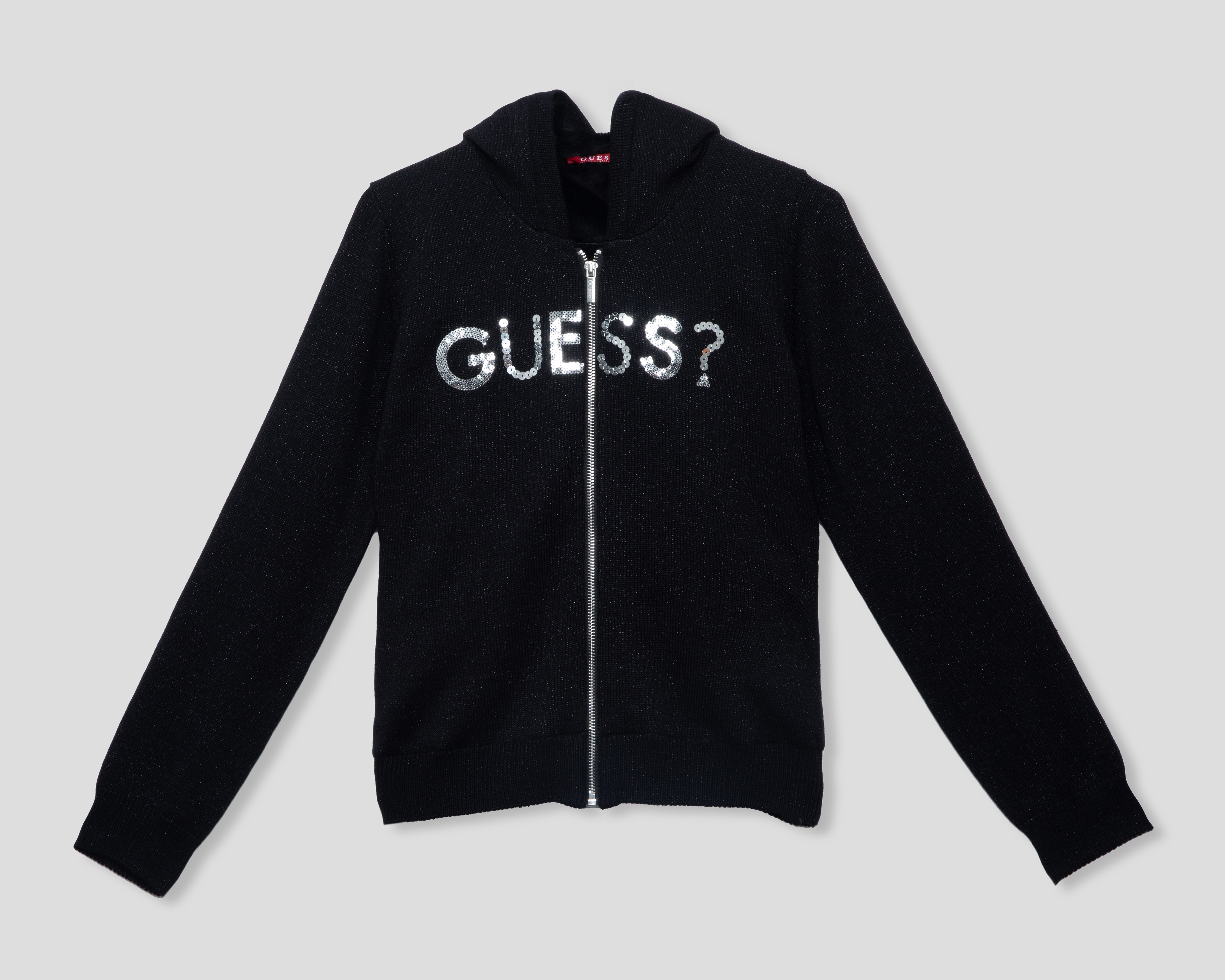 Foto 2 pulgar | Foto 1 | Suéter con Capucha Guess Juvenil