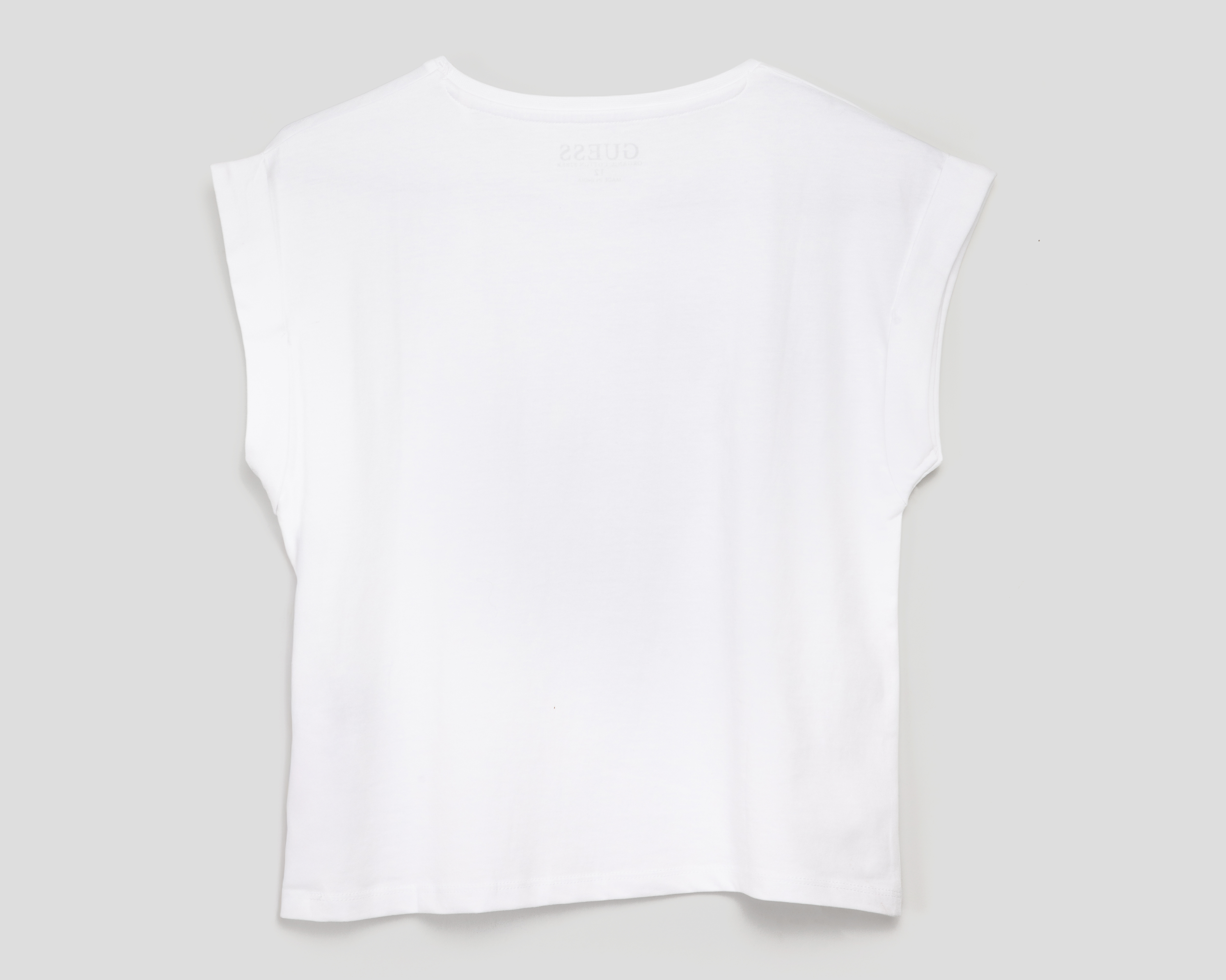 Foto 2 | Foto 2 | Playera de Cuello Redondo Blanca Guess Juvenil