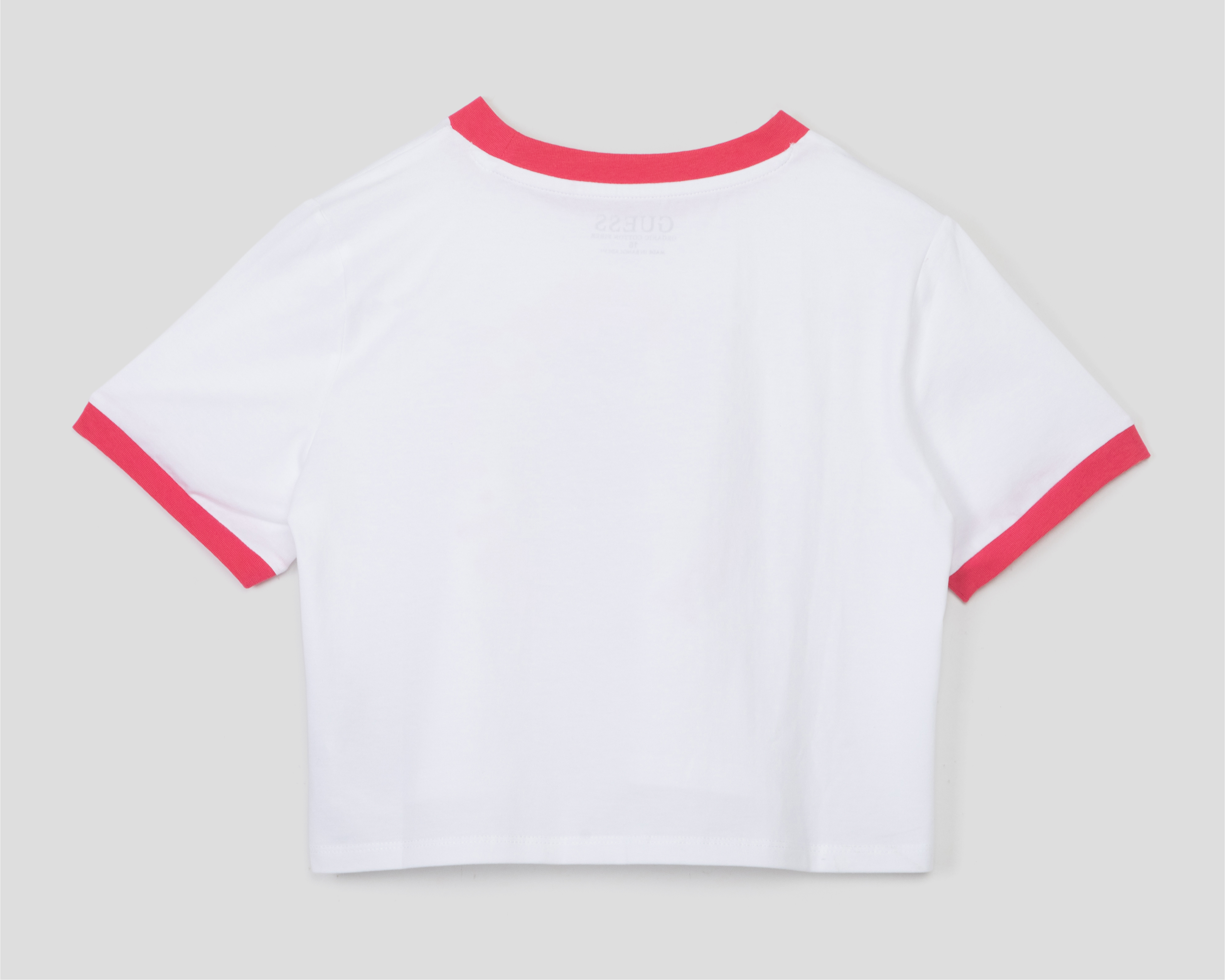 Foto 2 | Foto 2 | Playera de Cuello Redondo Blanca Guess Juvenil