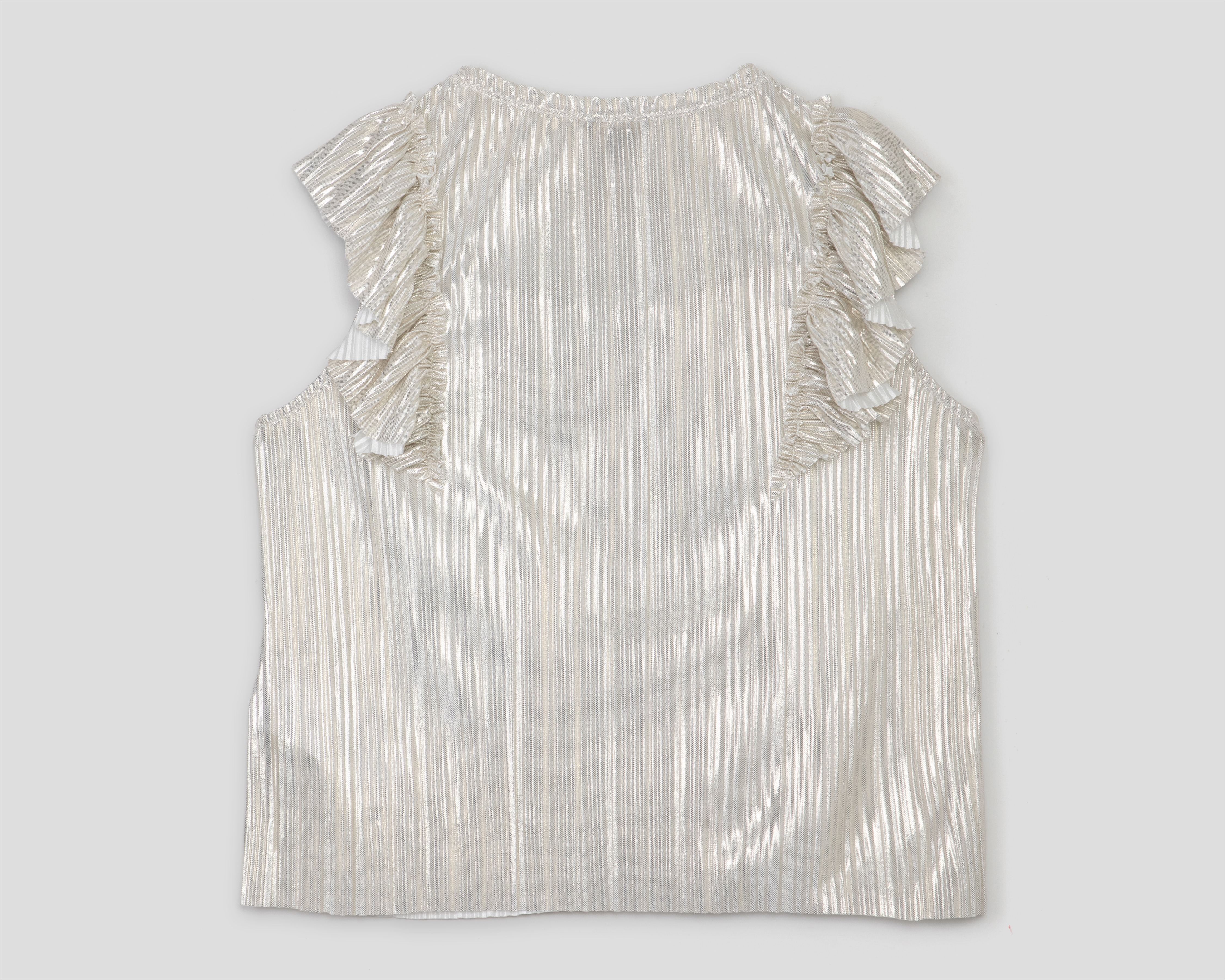 Foto 2 | Foto 2 | Blusa de Cuello Redondo Metálica Guess Juvenil