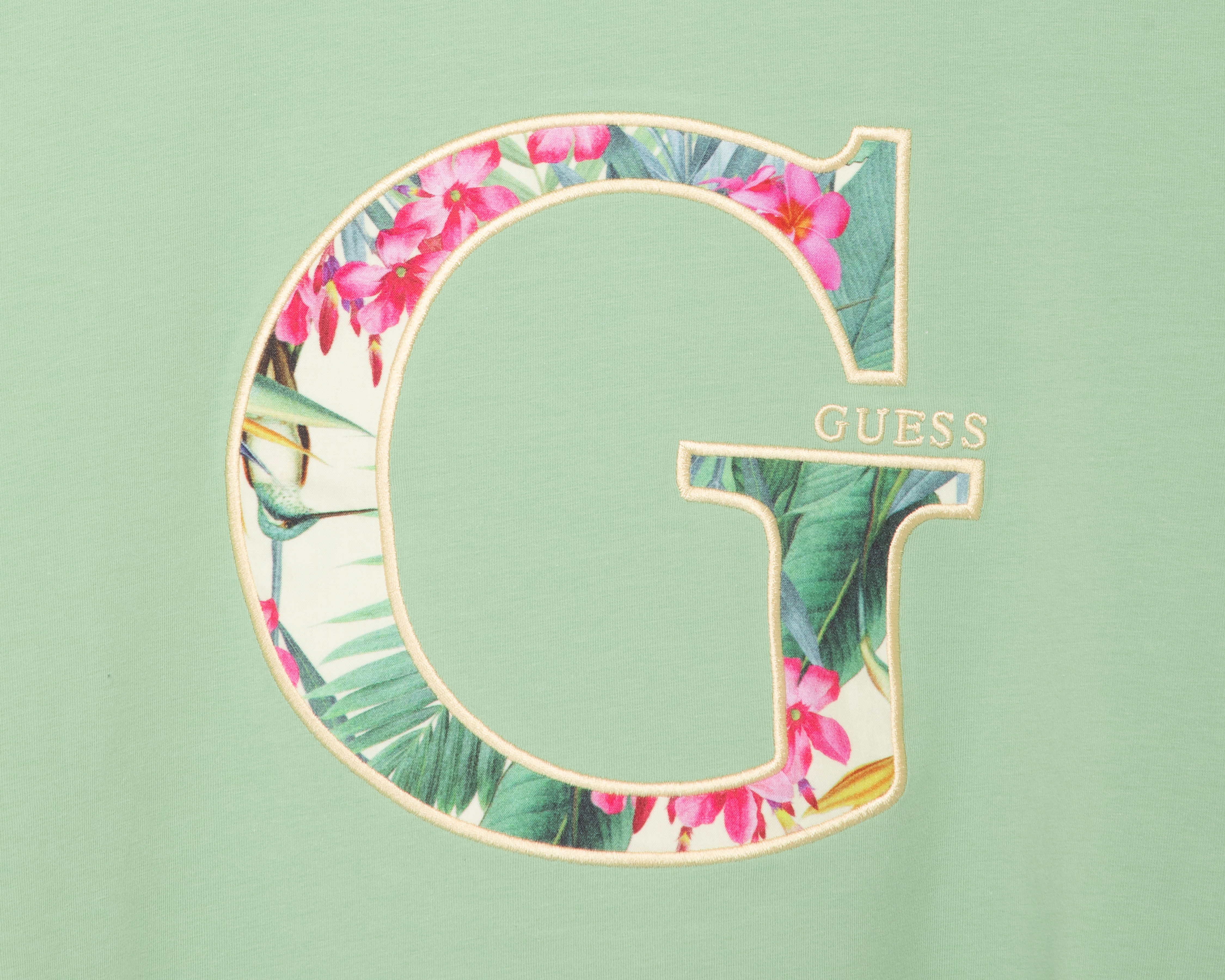 Foto 3 | Foto 3 | Playera de Cuello Redondo Verde Guess Juvenil