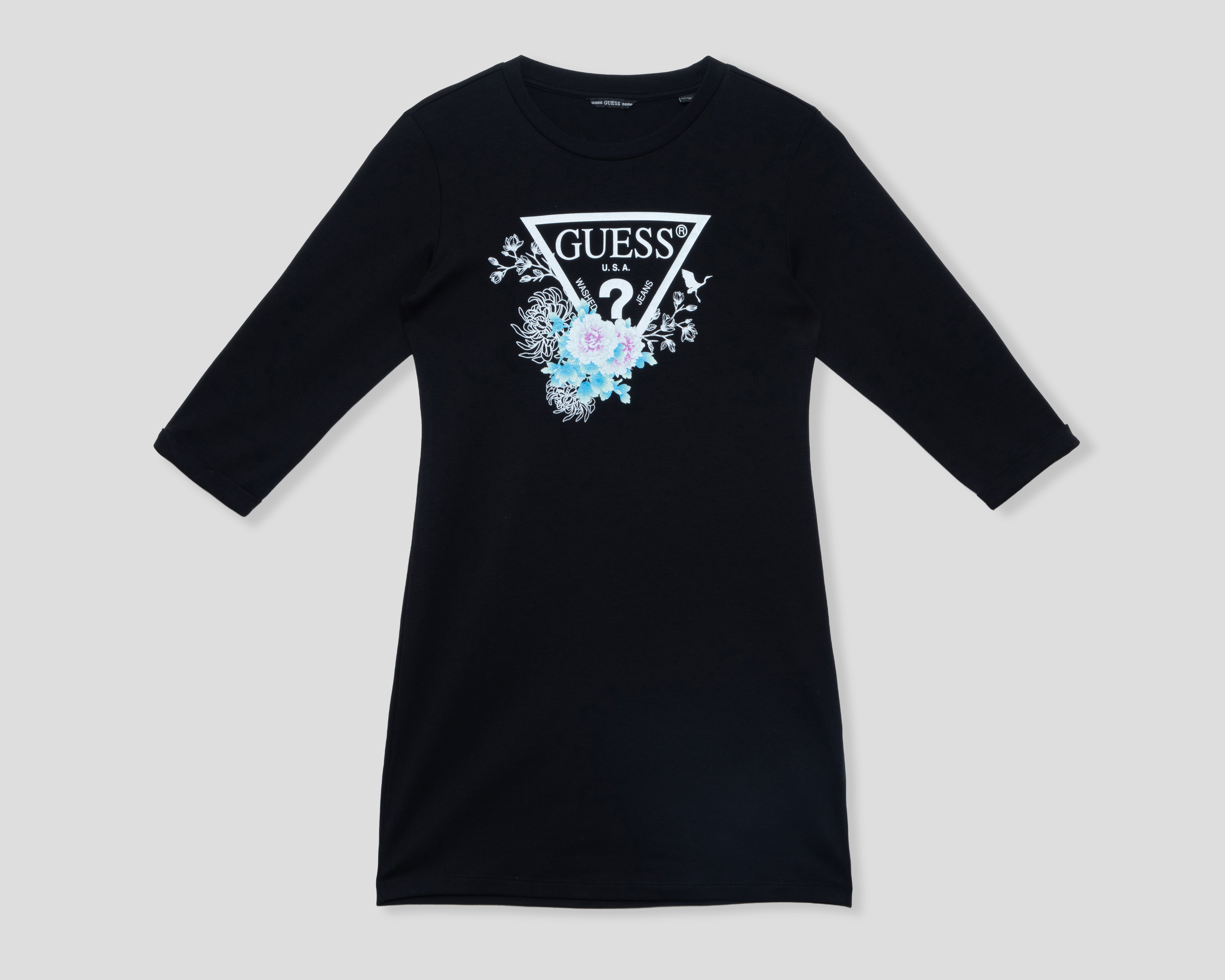 Foto 2 pulgar | Foto 1 | Vestido Negro Guess Juvenil