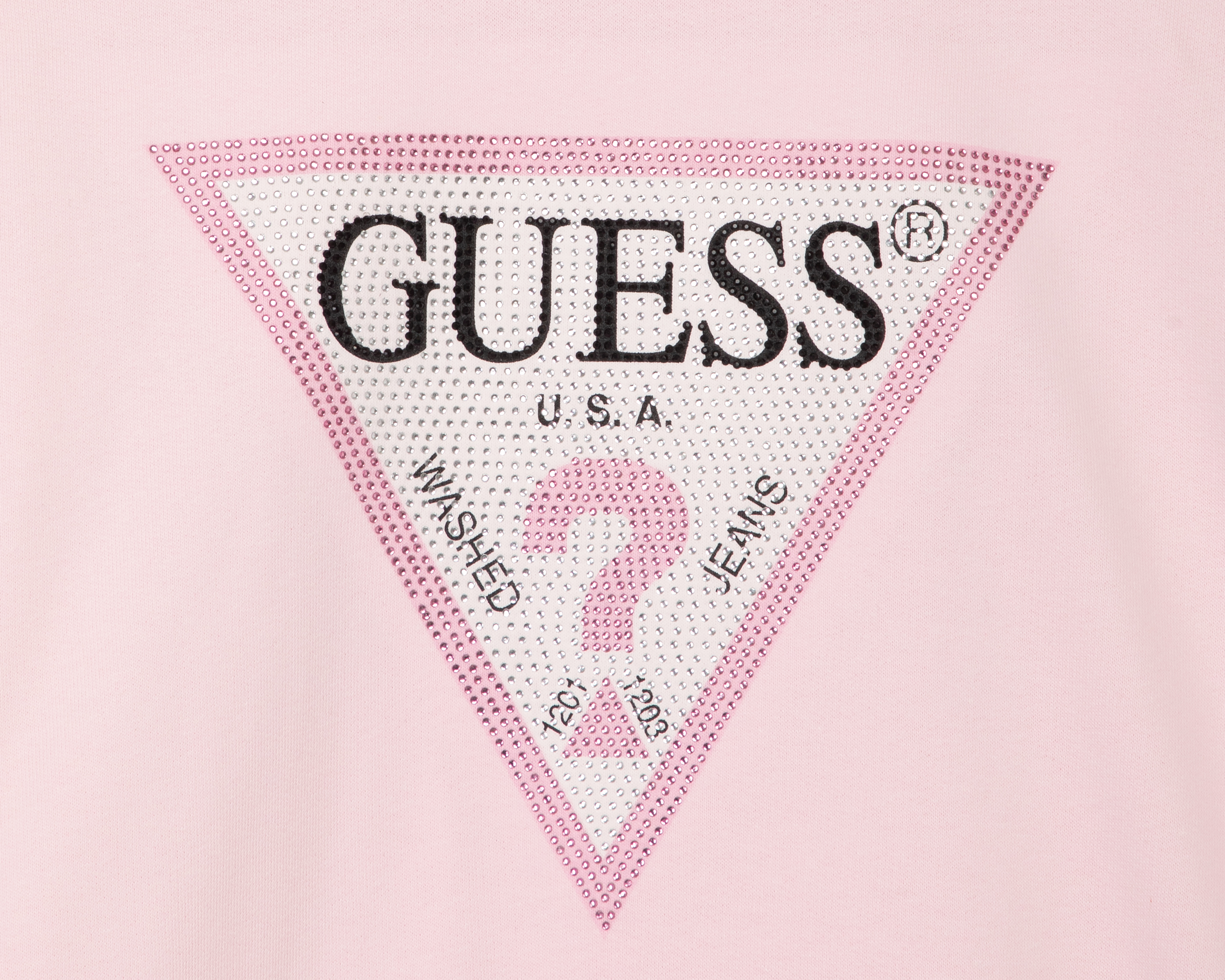 Foto 3 | Foto 3 | Vestido Casual Guess Rosa con Manga Larga Juvenil