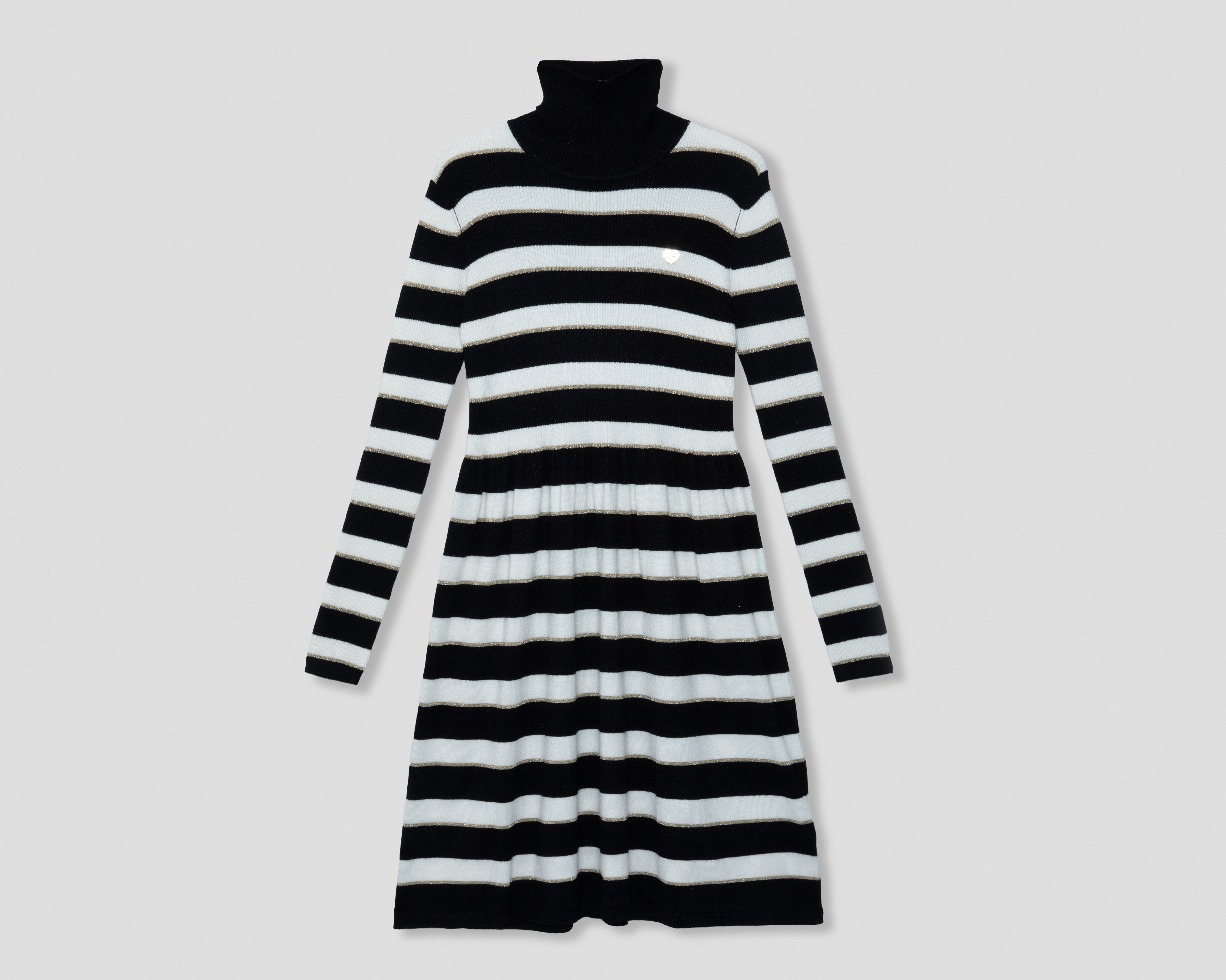 Foto 2 pulgar | Foto 1 | Vestido Blanco y Negro Guess Juvenil