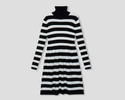 Vestido Blanco y Negro Guess Juvenil