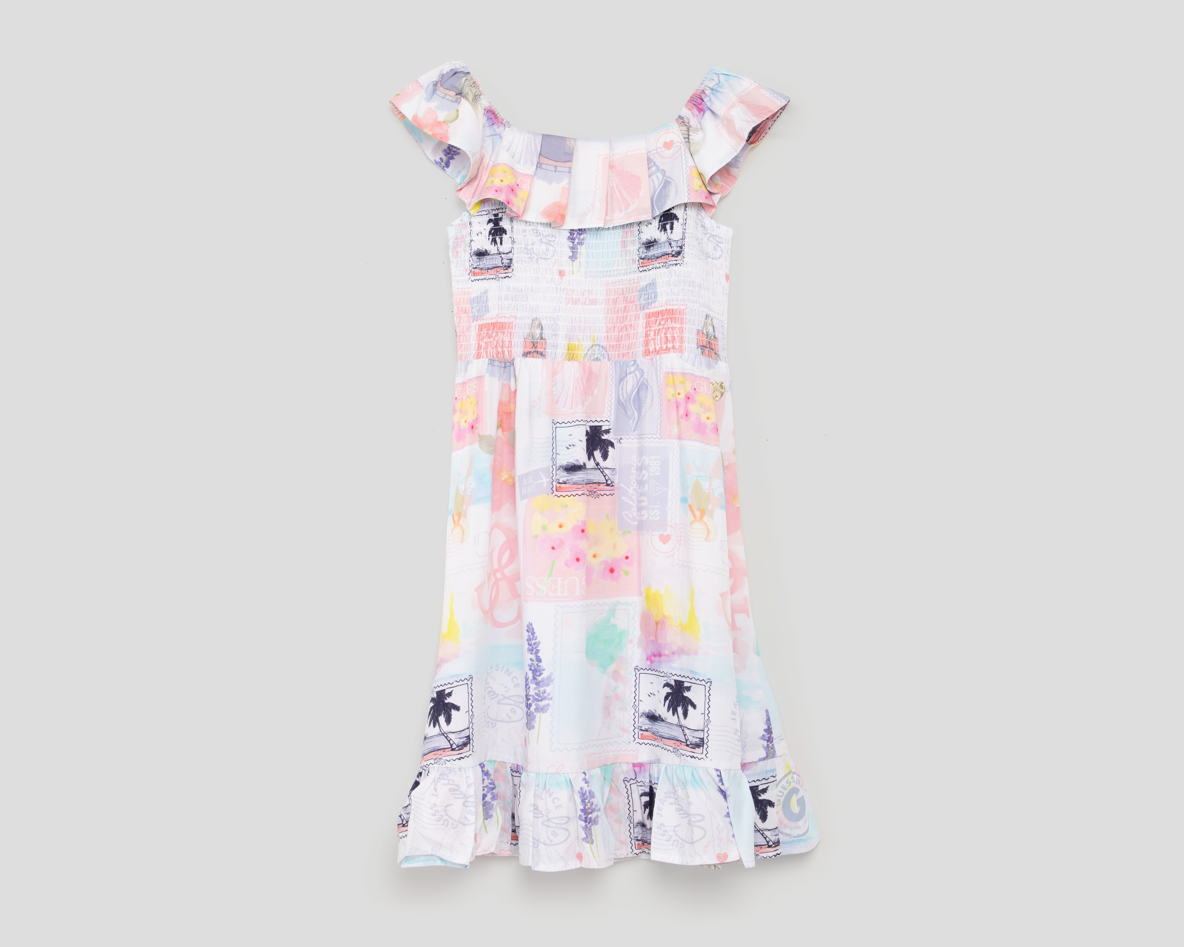 Vestido Casual Guess Estampado Juvenil