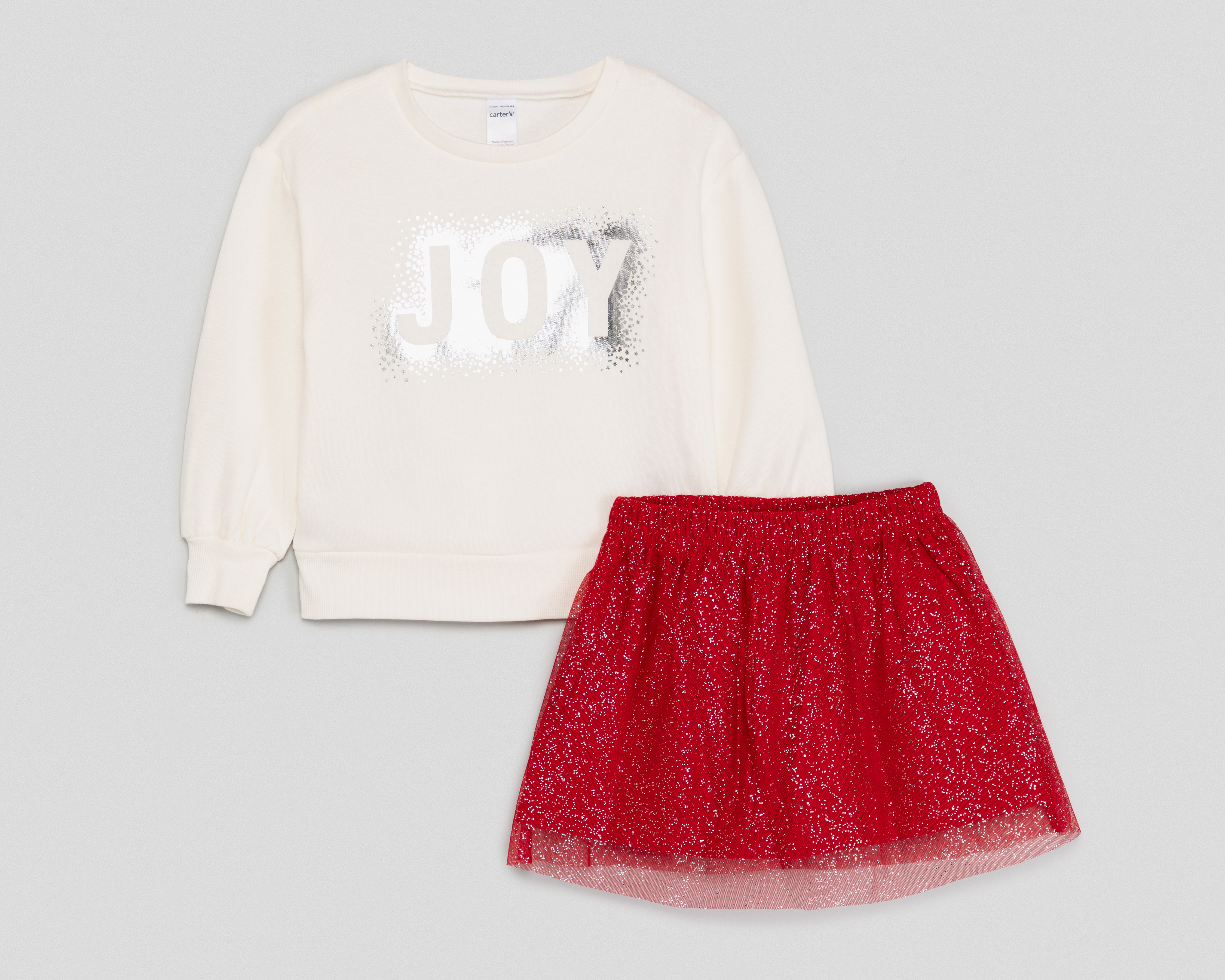 Sudadera y Falda Carter's para Niña