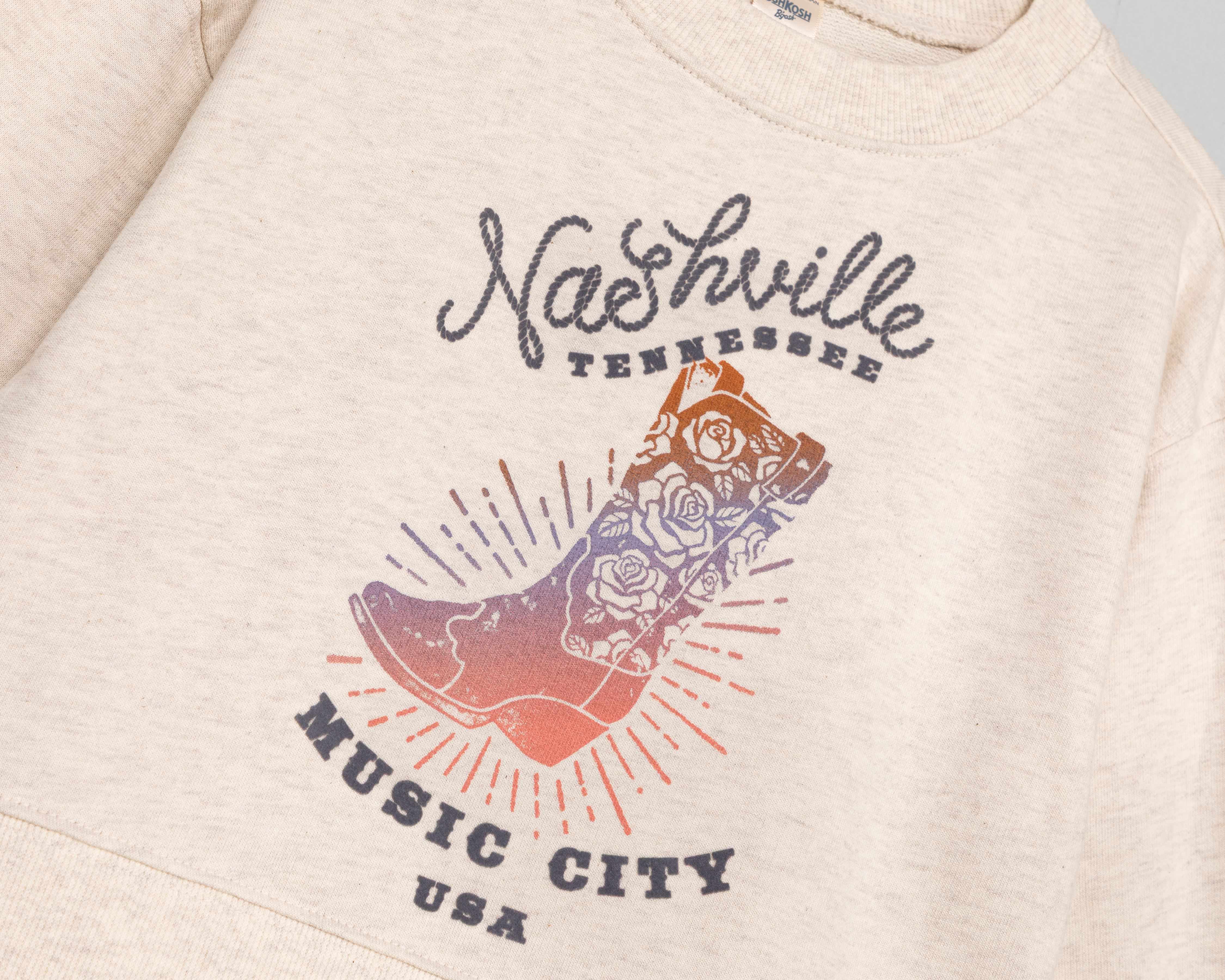 Foto 4 pulgar | Foto 3 | Sudadera Oshkosh B'gosh para Niña