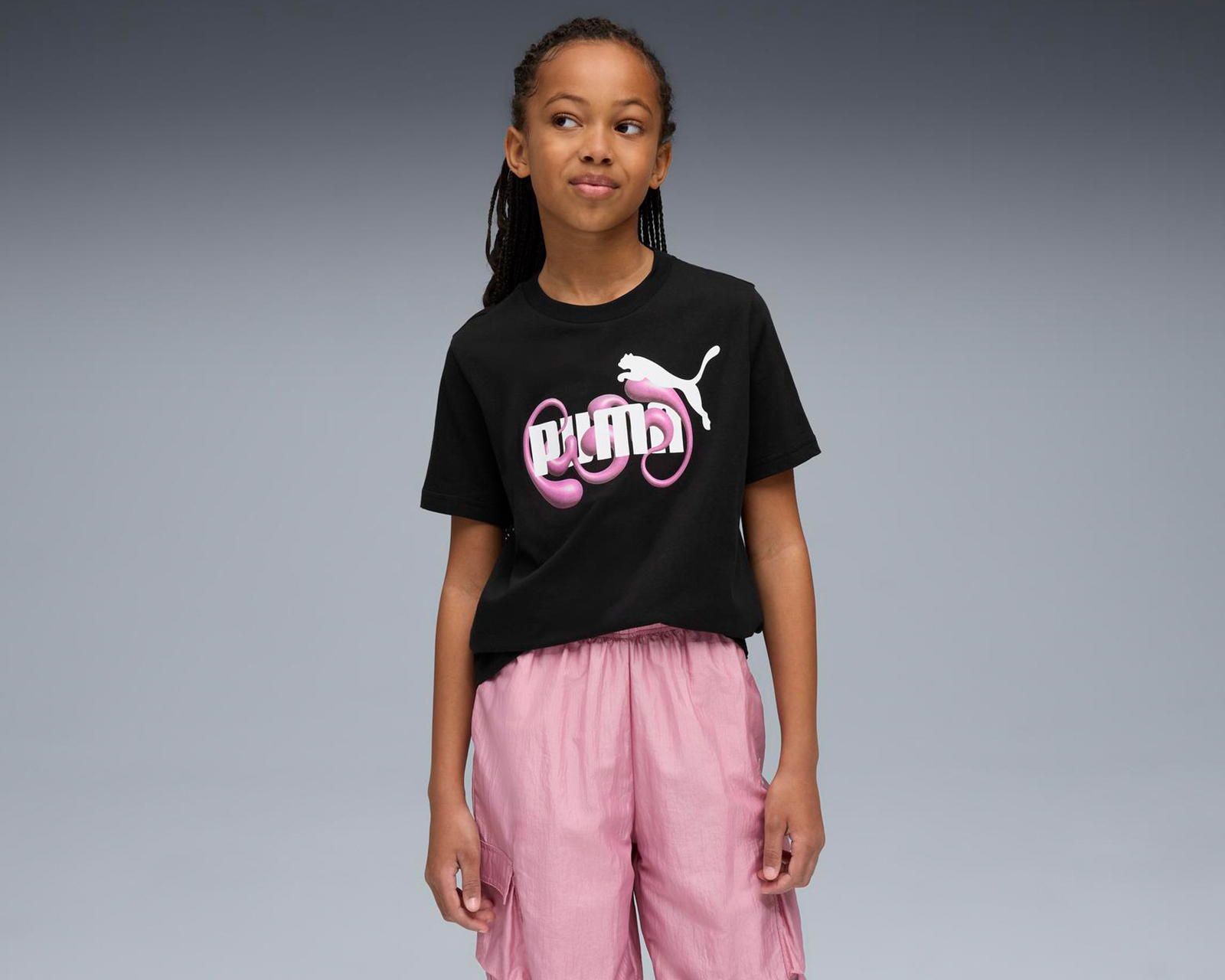 Playera Deportiva Puma Graphic No. 1 para Niña