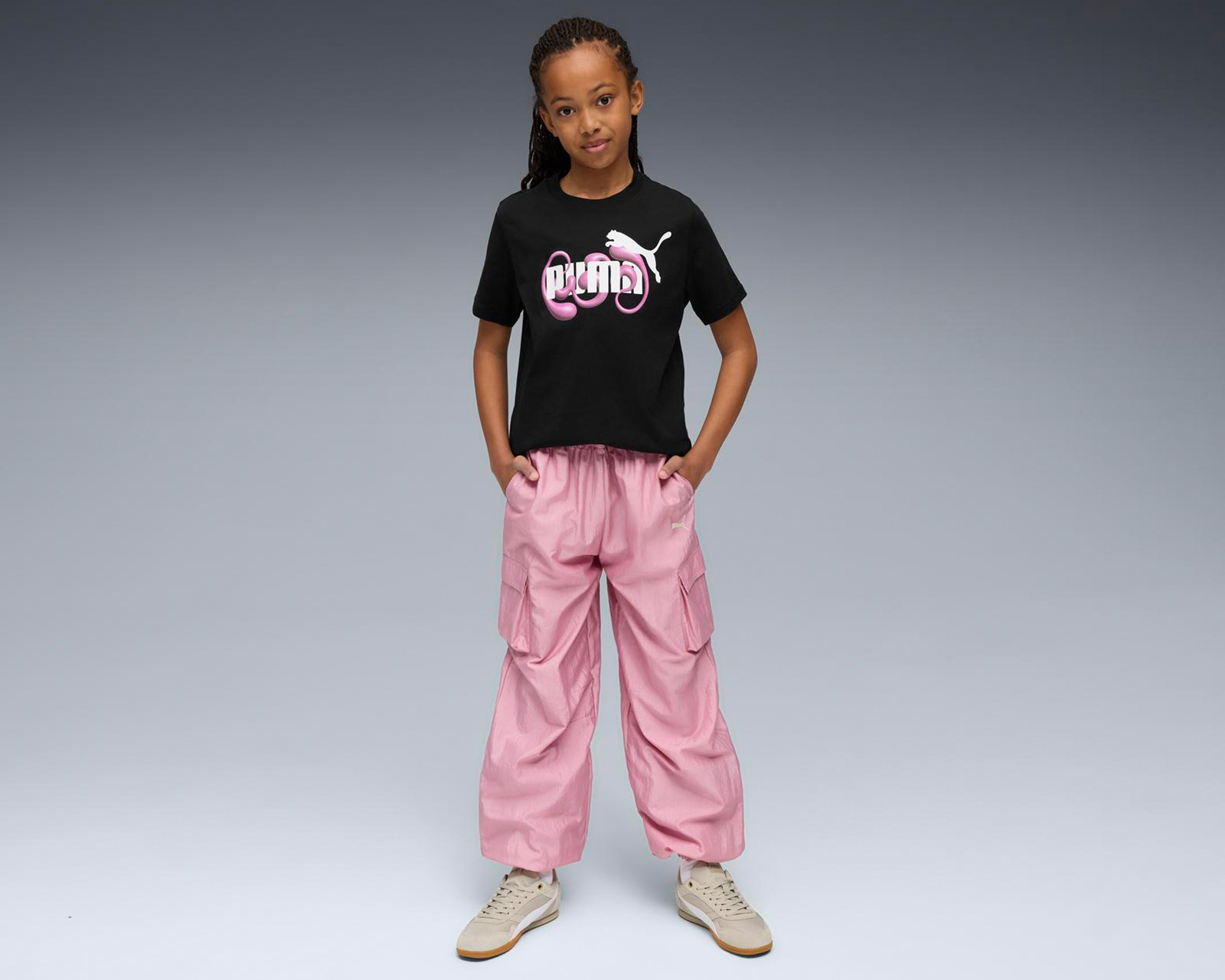 Foto 4 pulgar | Foto 3 | Playera Deportiva Puma Graphic No. 1 para Niña