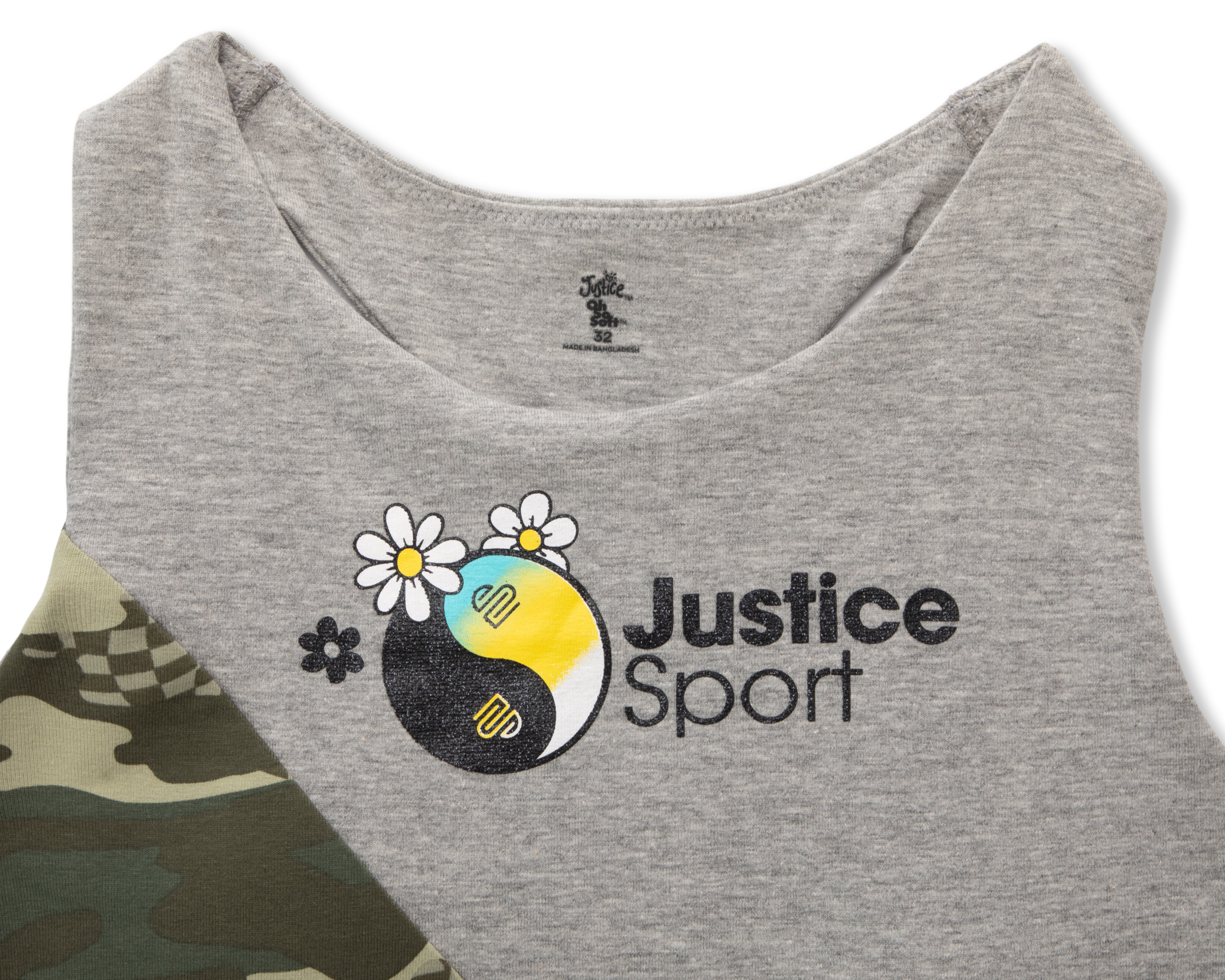 Foto 4 pulgar | Foto 3 | Corpiño Justice Sport para Niña 2 Piezas