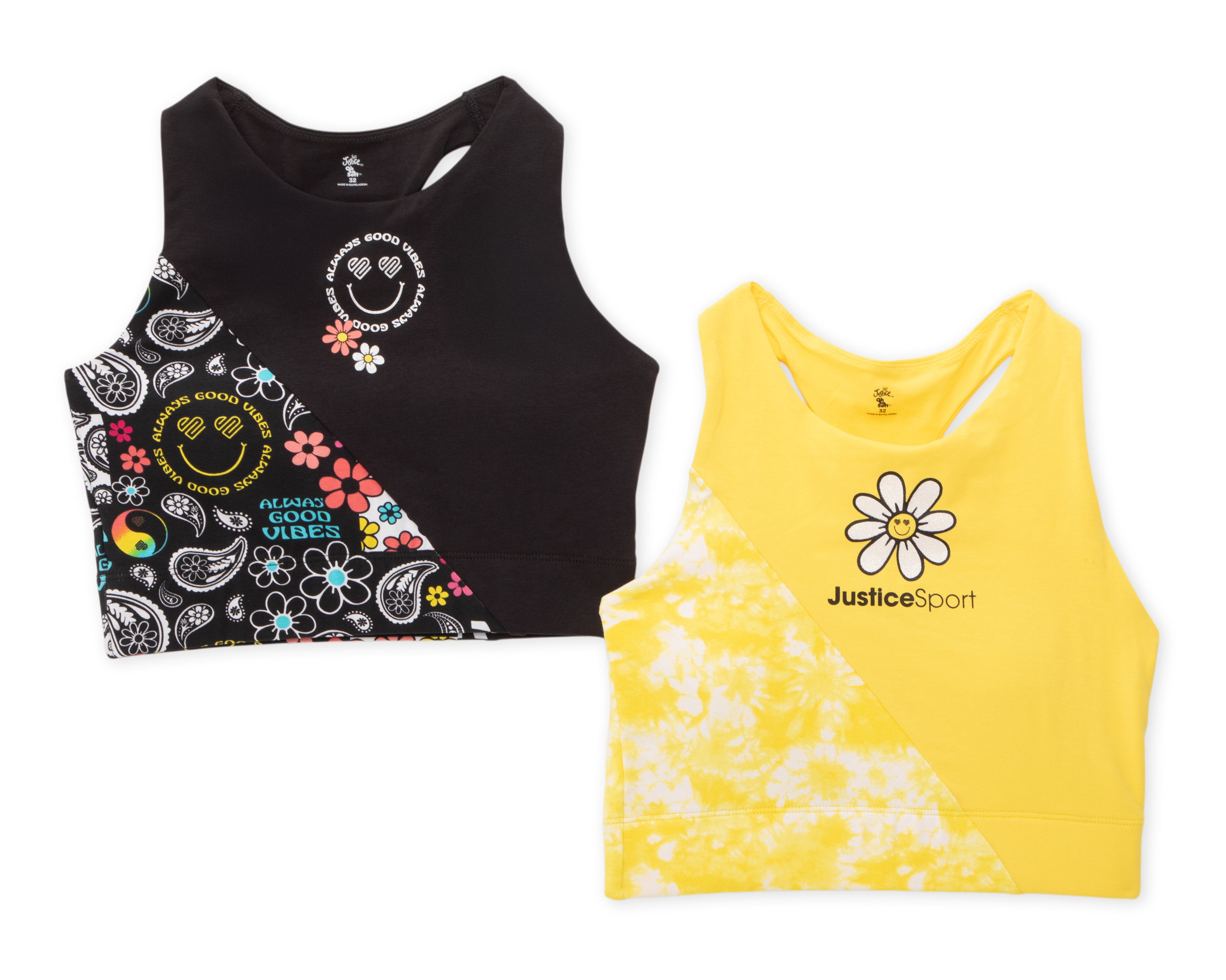 Foto 1 | Foto 1 | Corpiño Justice Sport para Niña 2 Piezas