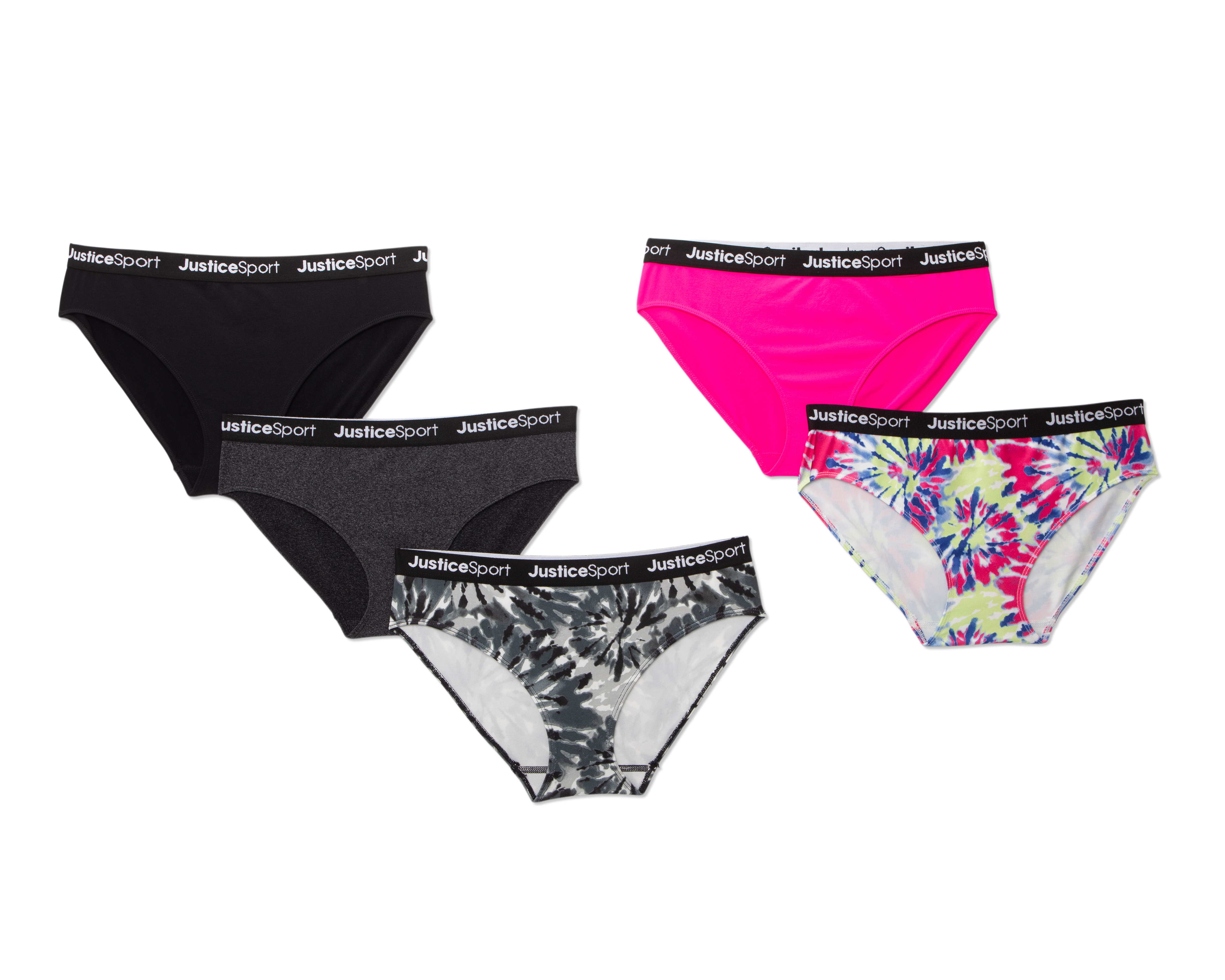 Foto 2 pulgar | Foto 1 | Bikini Multicolor Justice Sport Juvenil 5 Piezas