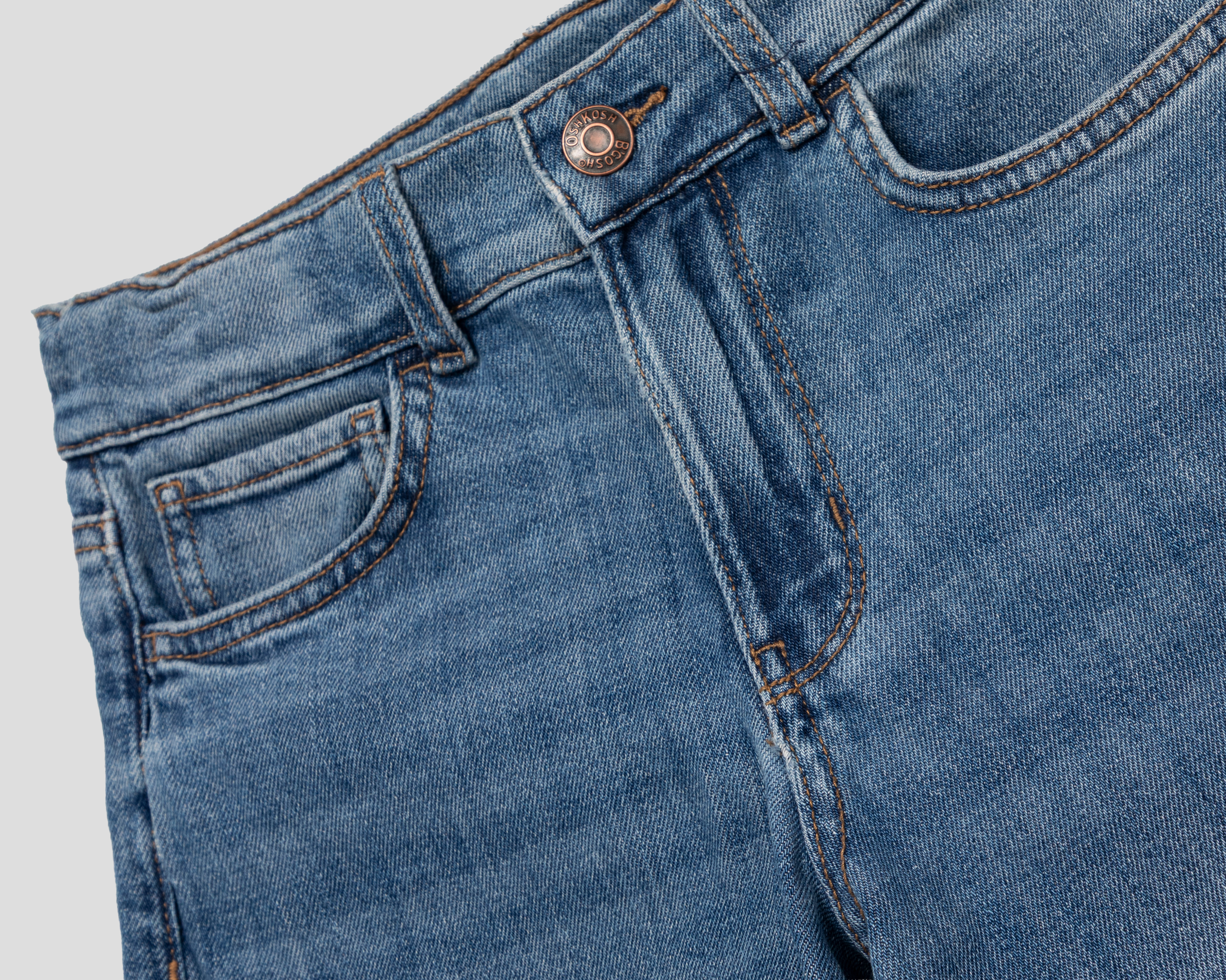 Foto 4 pulgar | Foto 3 | Pantalón Oshkosh B'gosh Recto para Niña