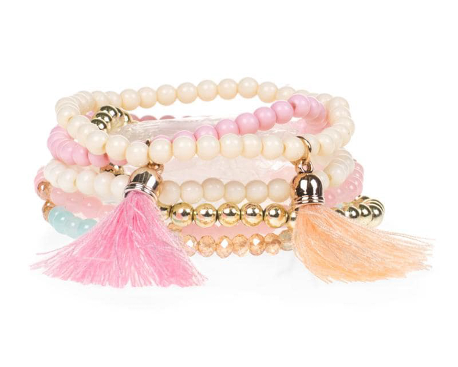 Foto 2 pulgar | Foto 1 | Set de 6 Pulseras Girls Attitude