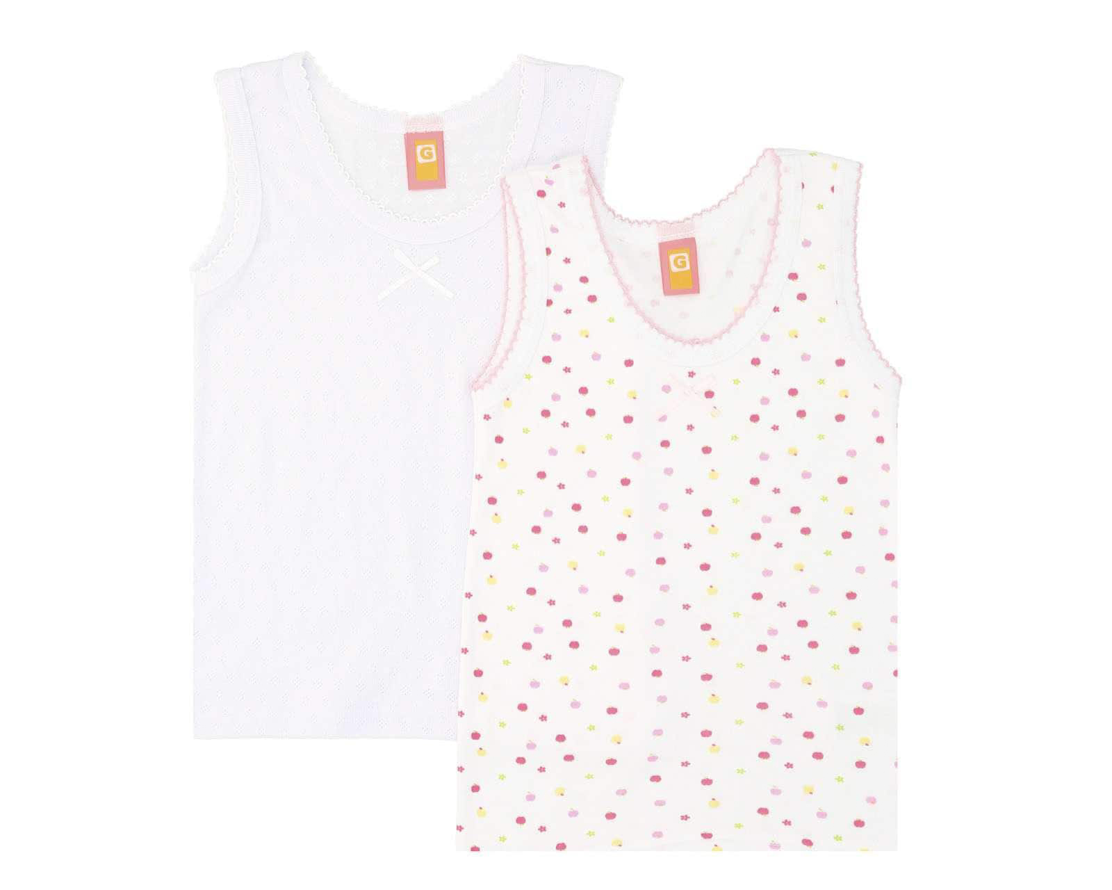 Foto 2 pulgar | Foto 1 | Camiseta Interior Girls Attitude para Niña 2 Piezas