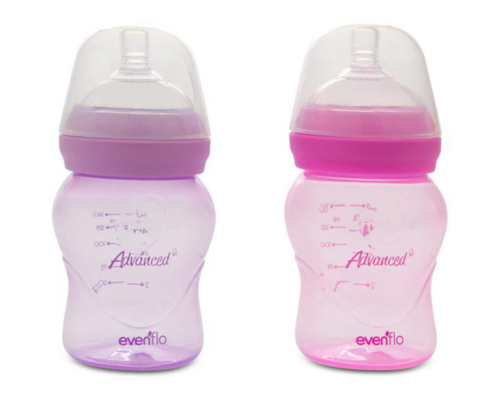 Set de Biberones marca Evenflo Advanced 5 Oz 2 Piezas