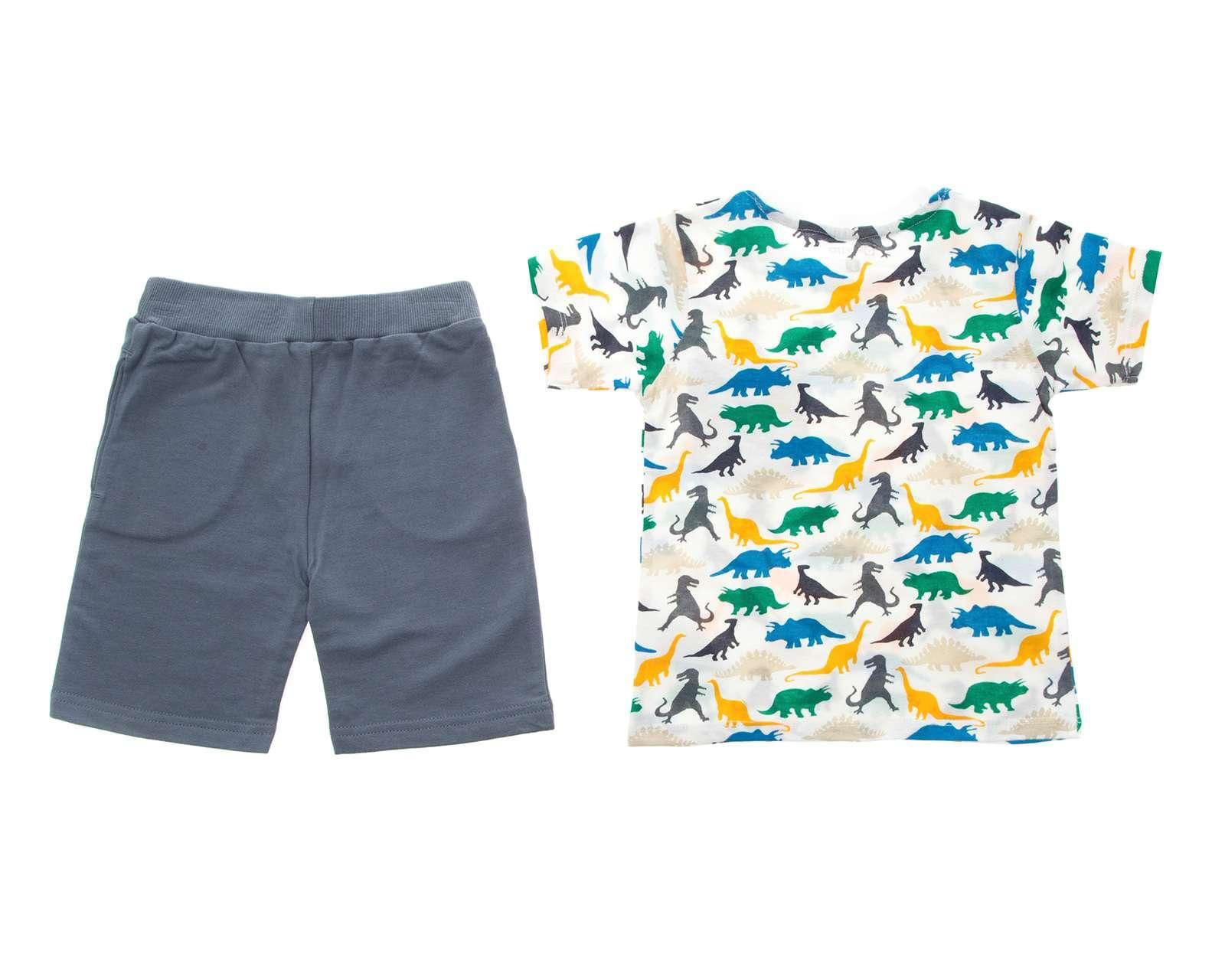 Foto 3 pulgar | Foto 2 | Conjunto con Short Baby Colors de Algodón para Bebé Niño