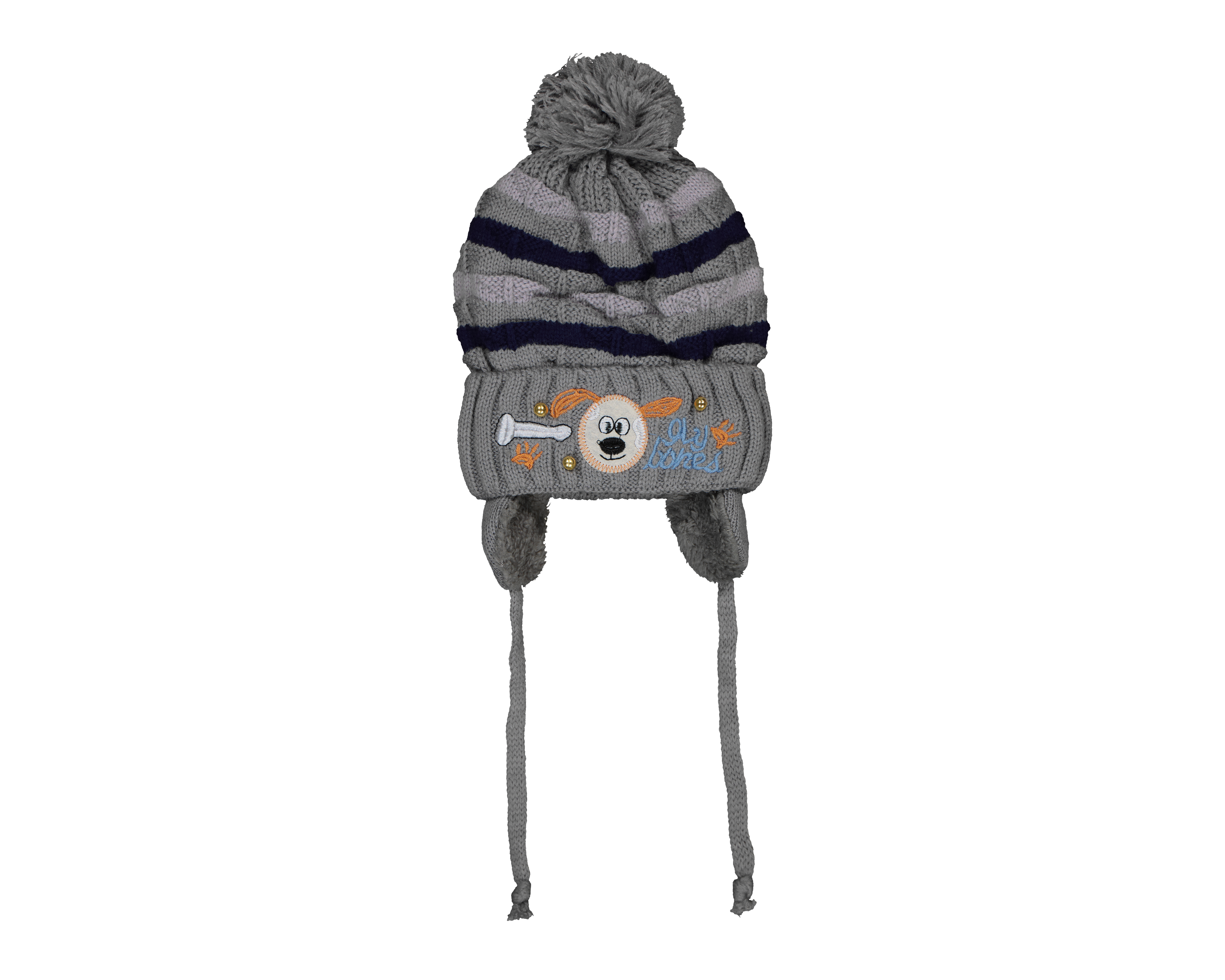 Foto 1 | Foto 1 | Gorro para Bebé Niño Baby Colors con Pompón