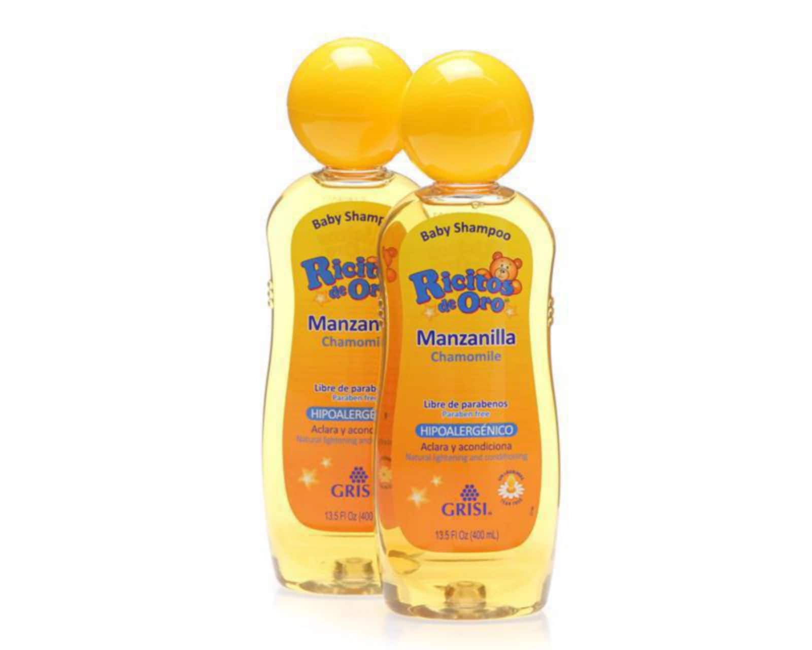Shampoo para Bebé Grisi Manzanilla 2 Piezas 400 ml