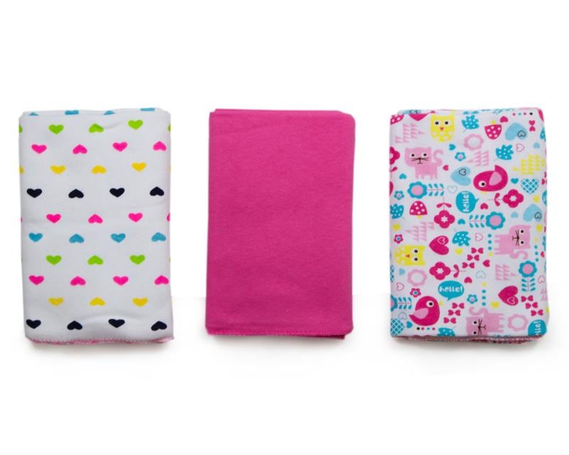 Foto 2 | Foto 2 | Sábanas Tricks de Algodón para Bebé Niña 3 Piezas