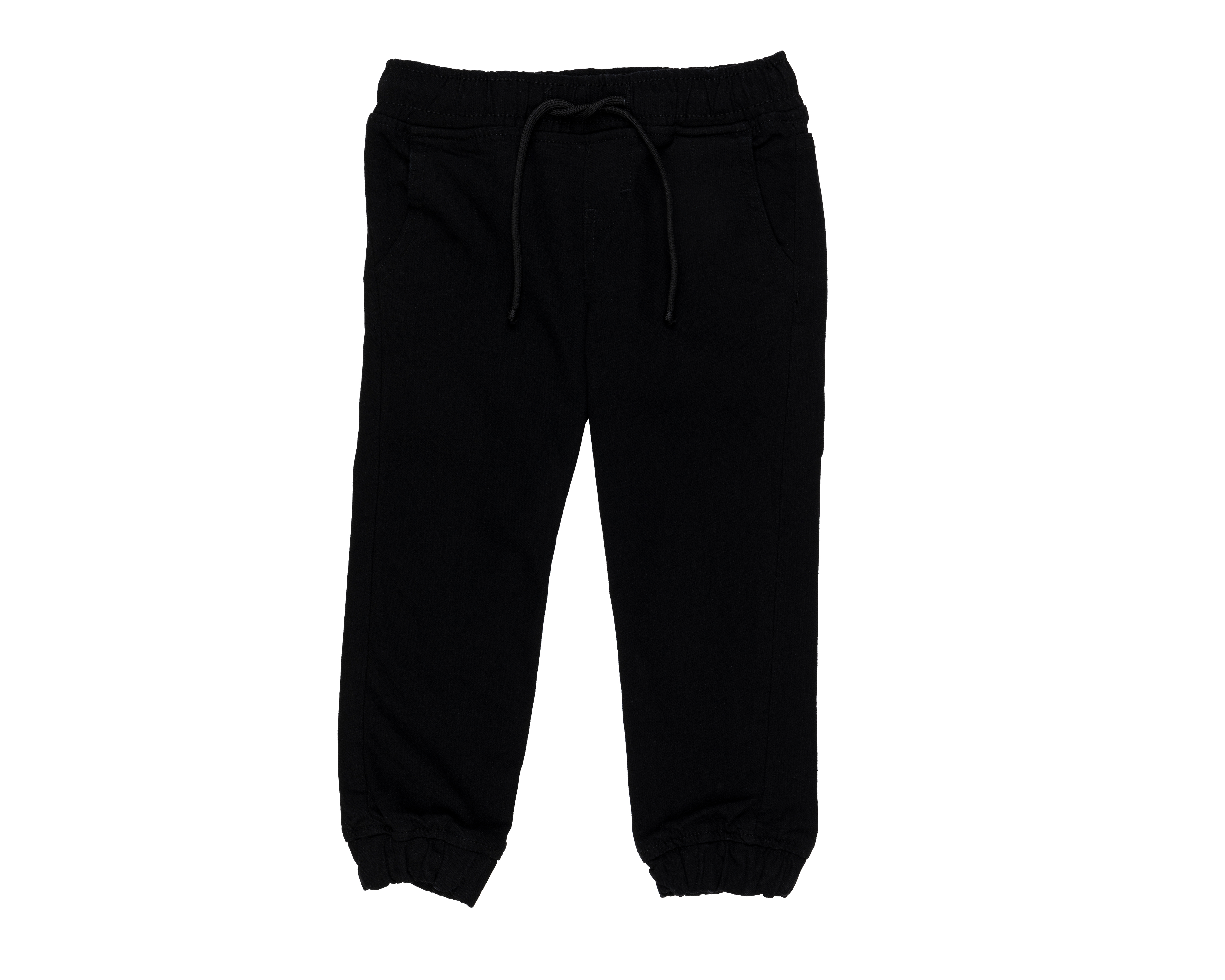 Pantalón Lucky Star de Mezclilla Negro para Bebé Niño