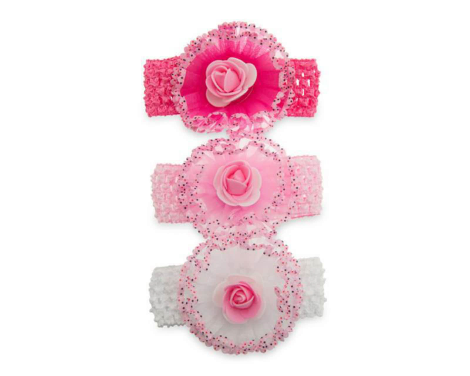 Foto 2 pulgar | Foto 1 | Tiara Baby Colors para Bebé Niña 3 Piezas