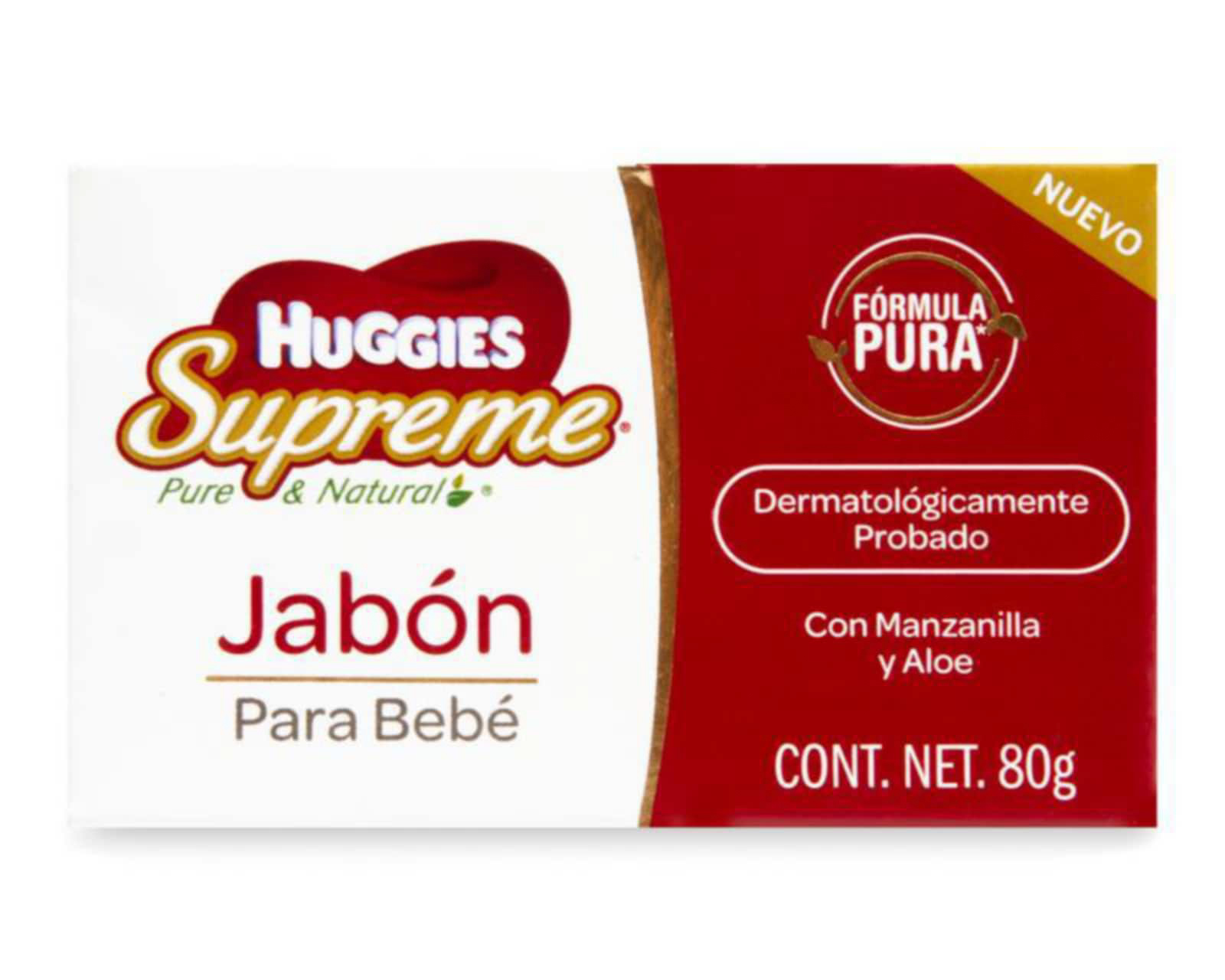 Foto 2 pulgar | Foto 1 | Jabón de Baño para Bebé Huggies Supreme Pure & Natural