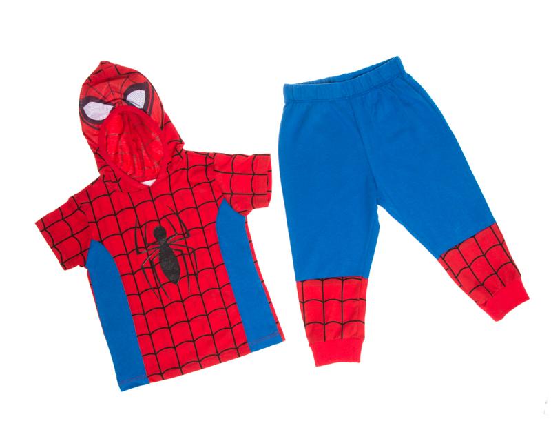 Pijama para Bebé Niño con Capucha Spider-Man