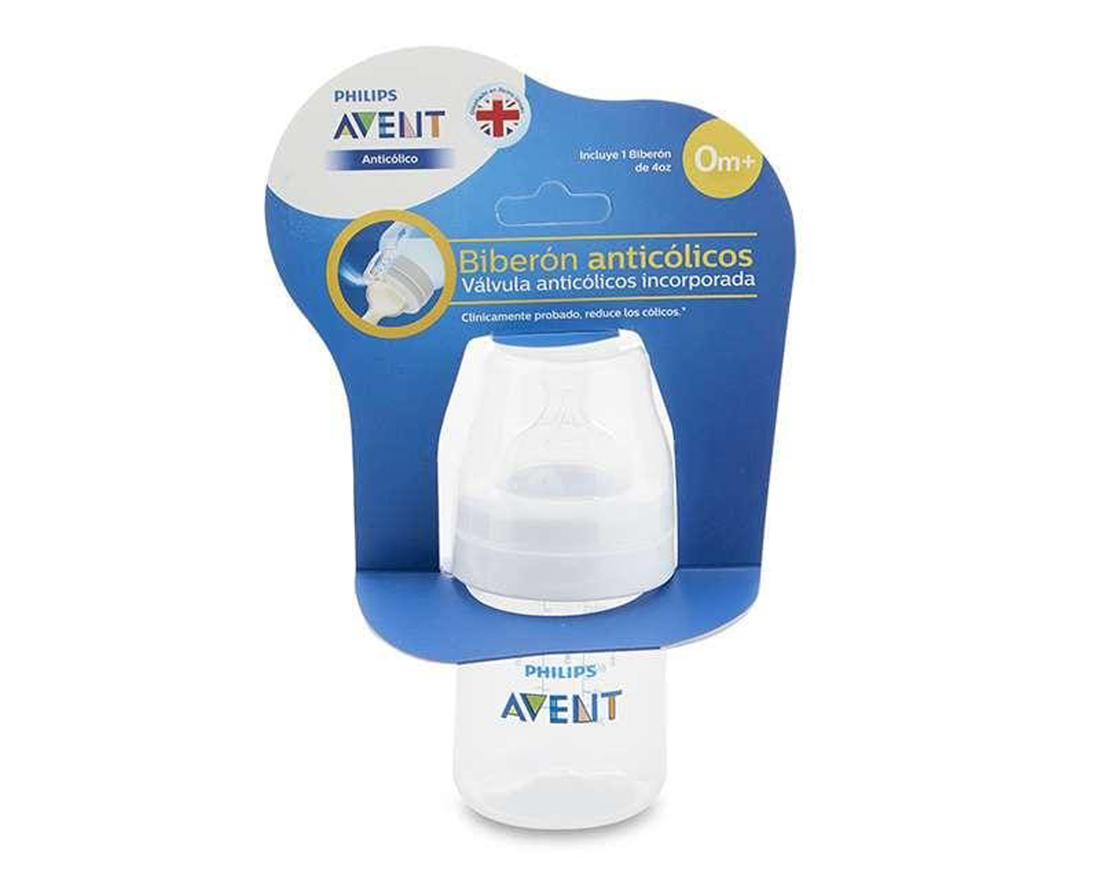 Biberón Philips Avent Anticólicos 4 oz