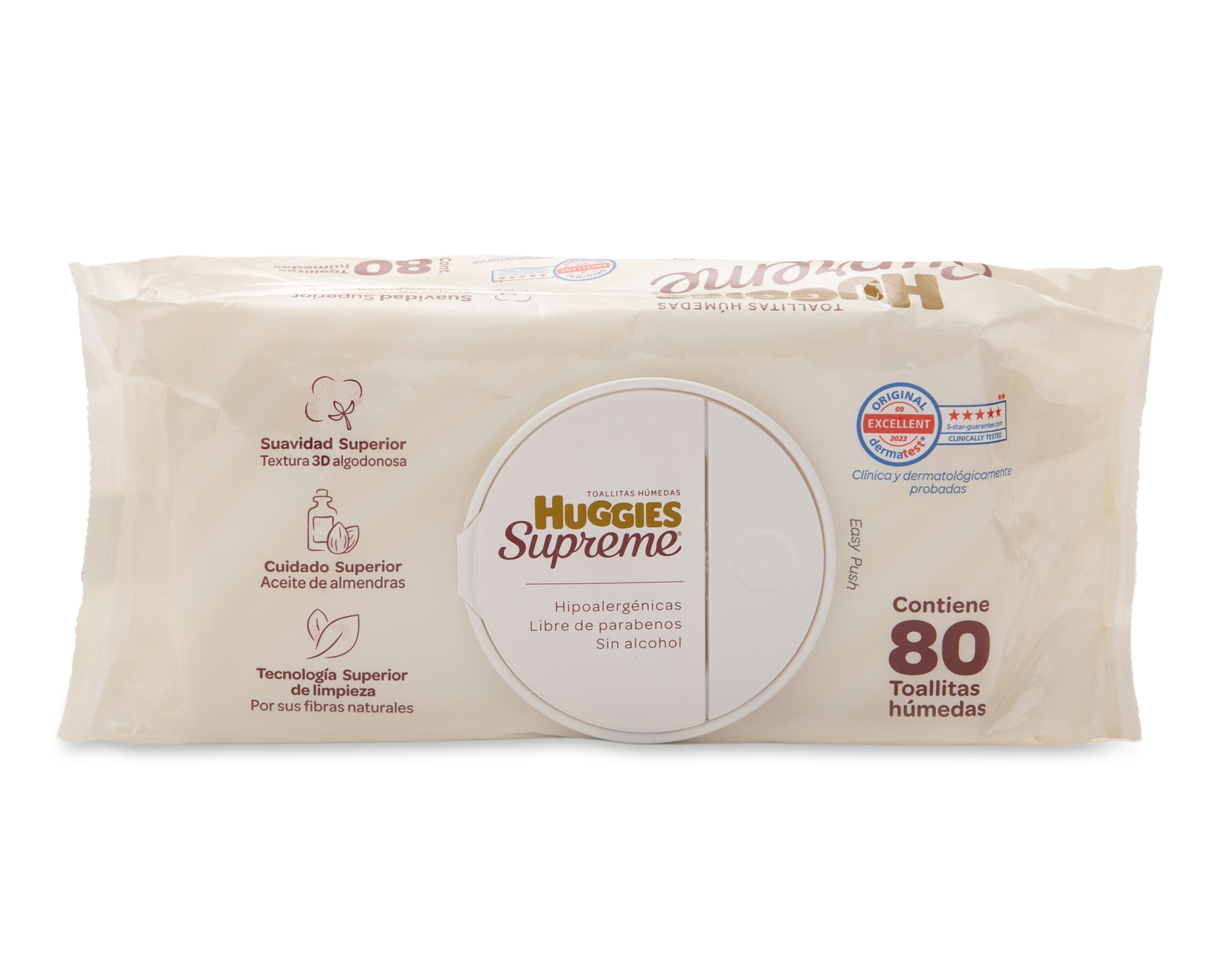 Toallitas Húmedas marca Huggies Supreme para Bebé