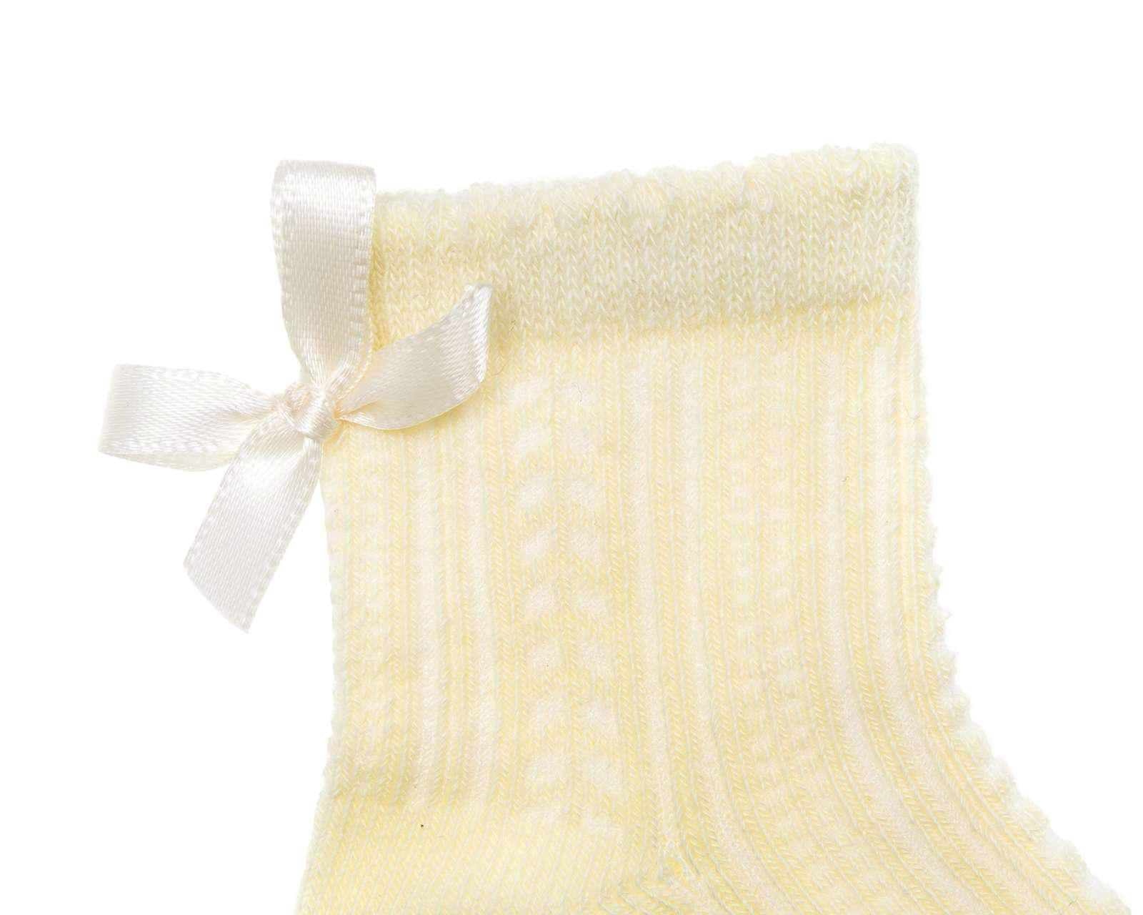 Foto 3 pulgar | Foto 2 | Calcetas Baby Colors con Moño para Bebé Niña 6 Pares