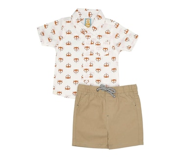Foto 1 | Foto 1 | Conjunto con Short Baby Colors de Algodón para Bebé Niño