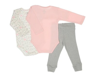 Foto 2 | Foto 2 | Conjunto marca Bam-Bu para Bebé Niña (3 Piezas)