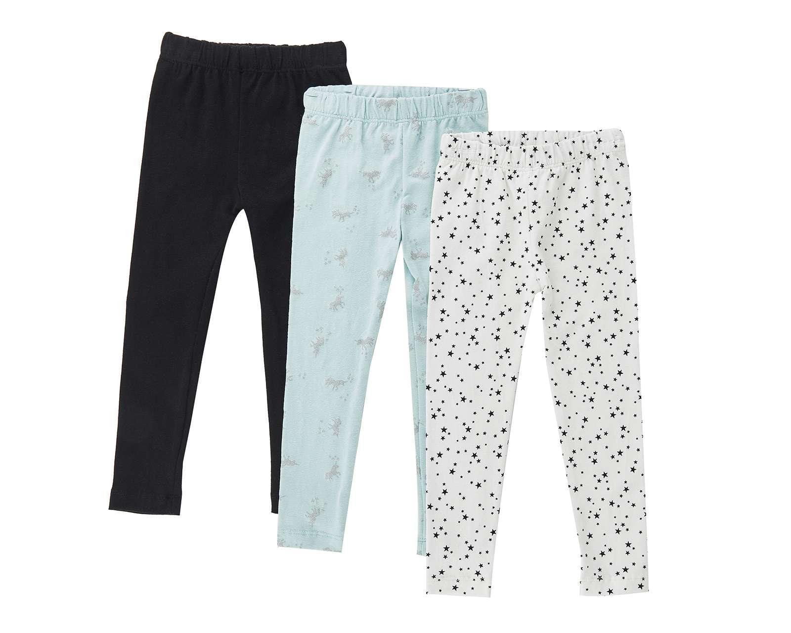 Leggings Baby Colors para Bebé Niña 3 Piezas